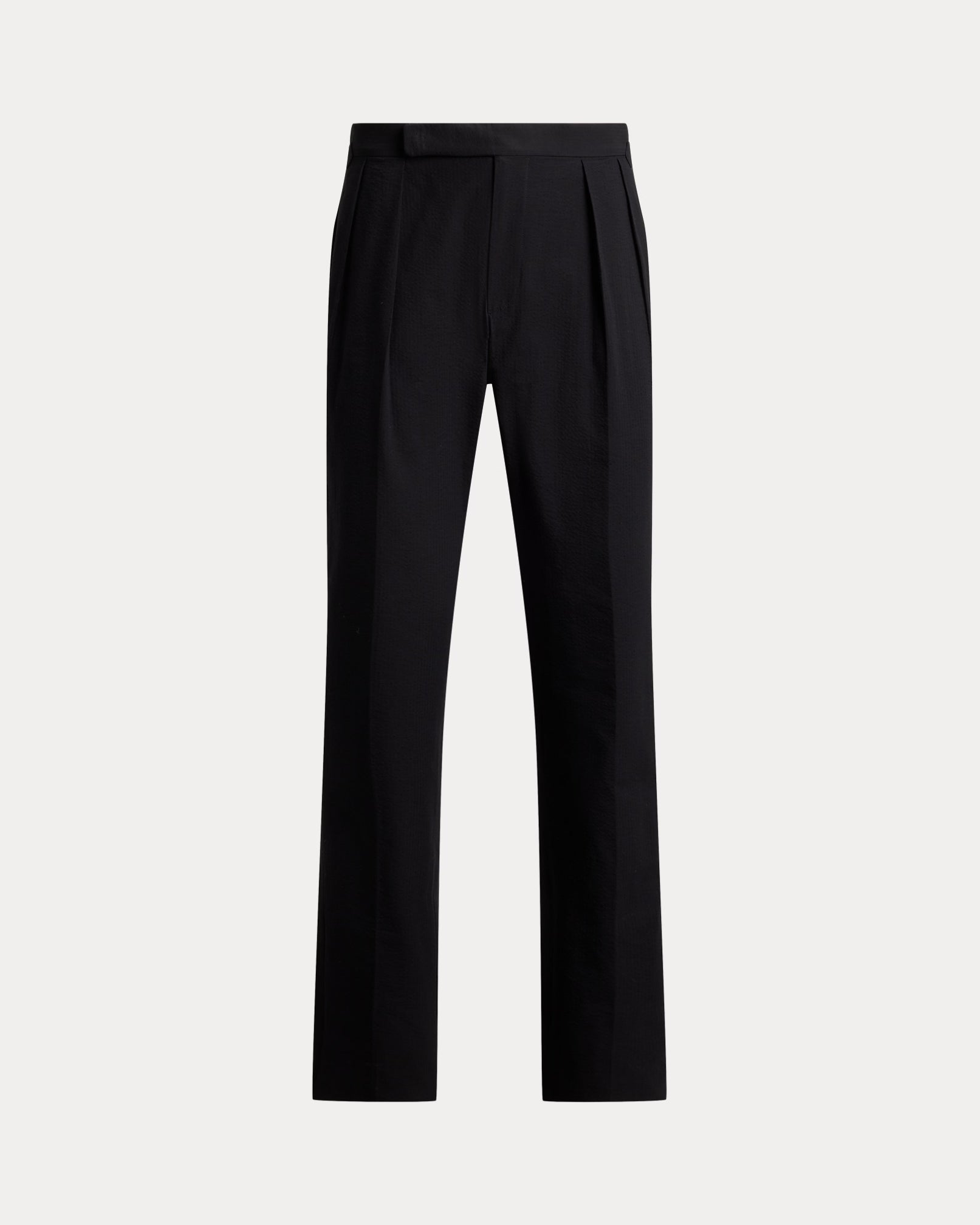 Ralph Lauren - Pleated Seersucker Tuxedo Trouser