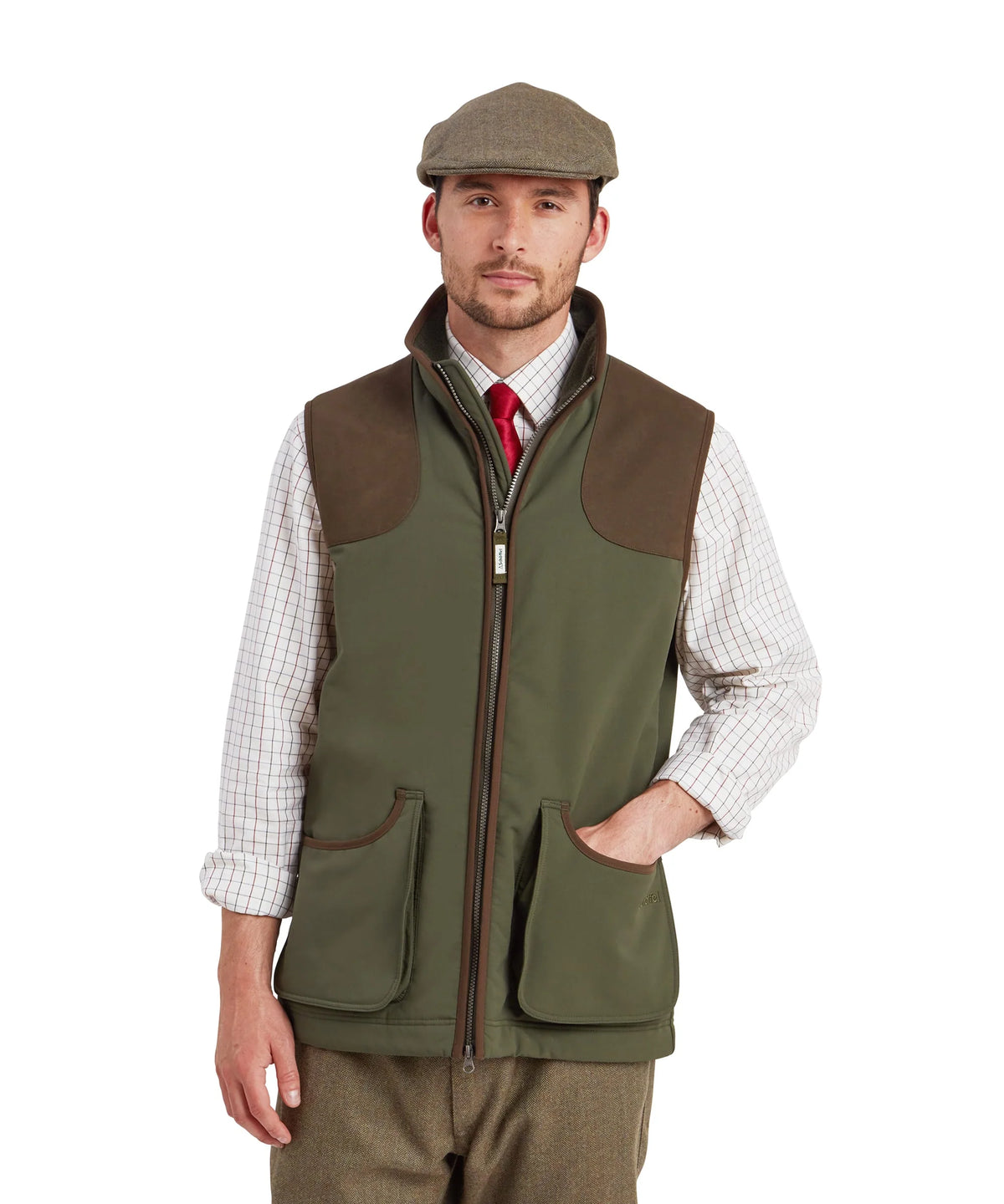 Schoffel - Gunby Hunting Gilet Vest - Forest Green