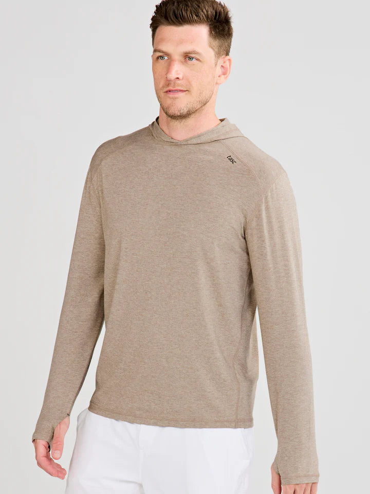 Tasc - Carrollton Lightweight Hoodie - Gray Oak Heather