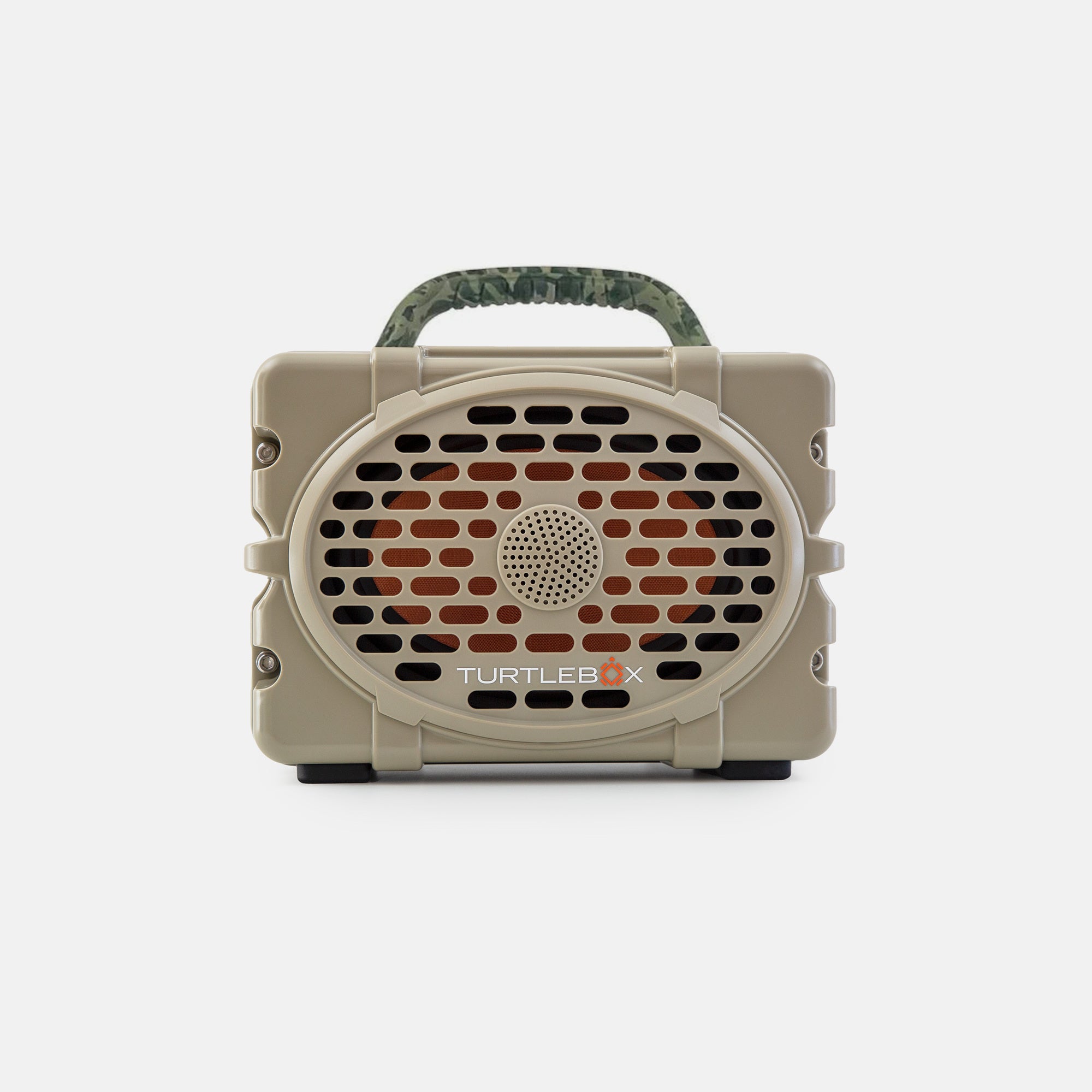 Turtlebox Audio - Outdoor Speaker Gen 3 - Tan + Camo Handle