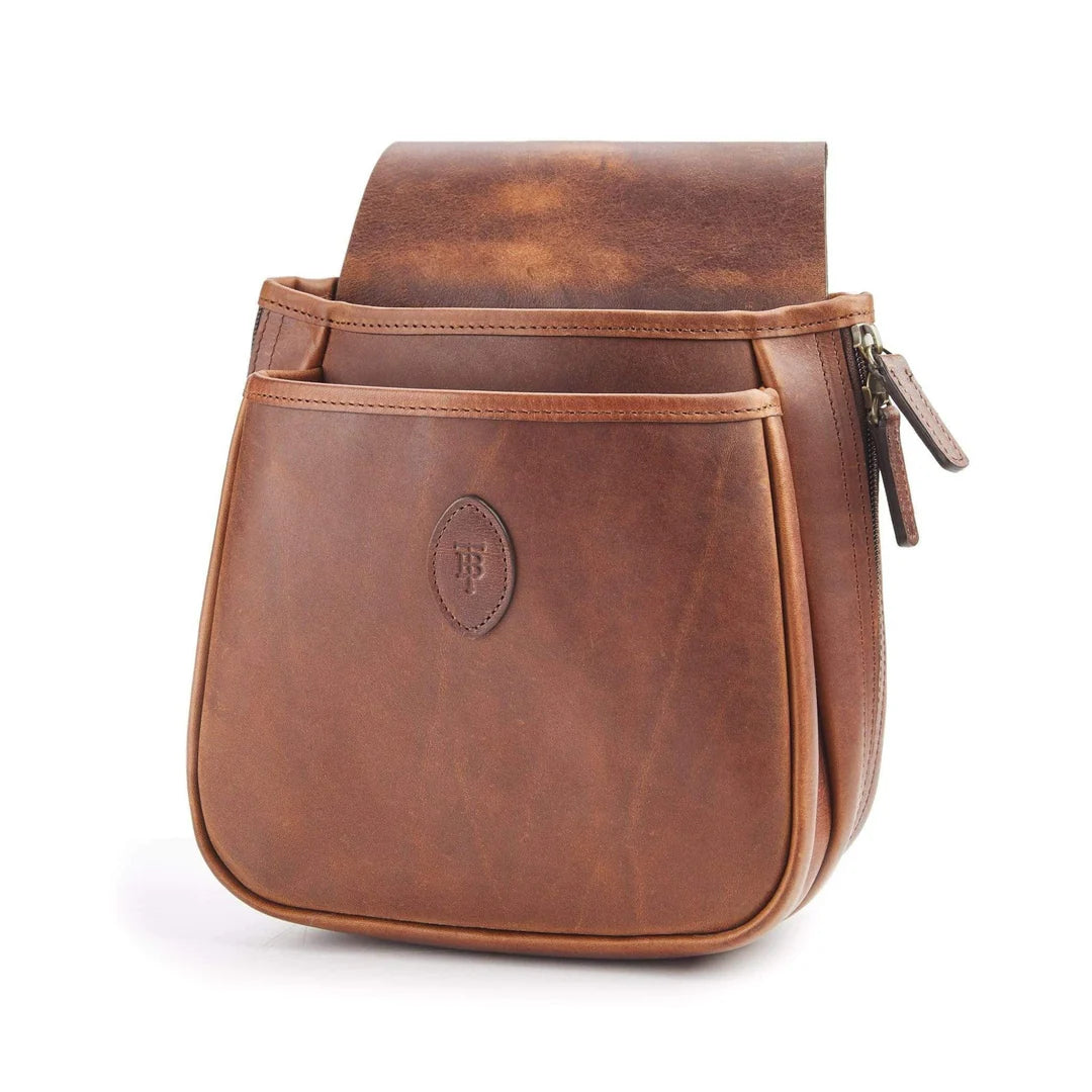 Tom Beckbe - Leather Belt Shell Bag - Oak