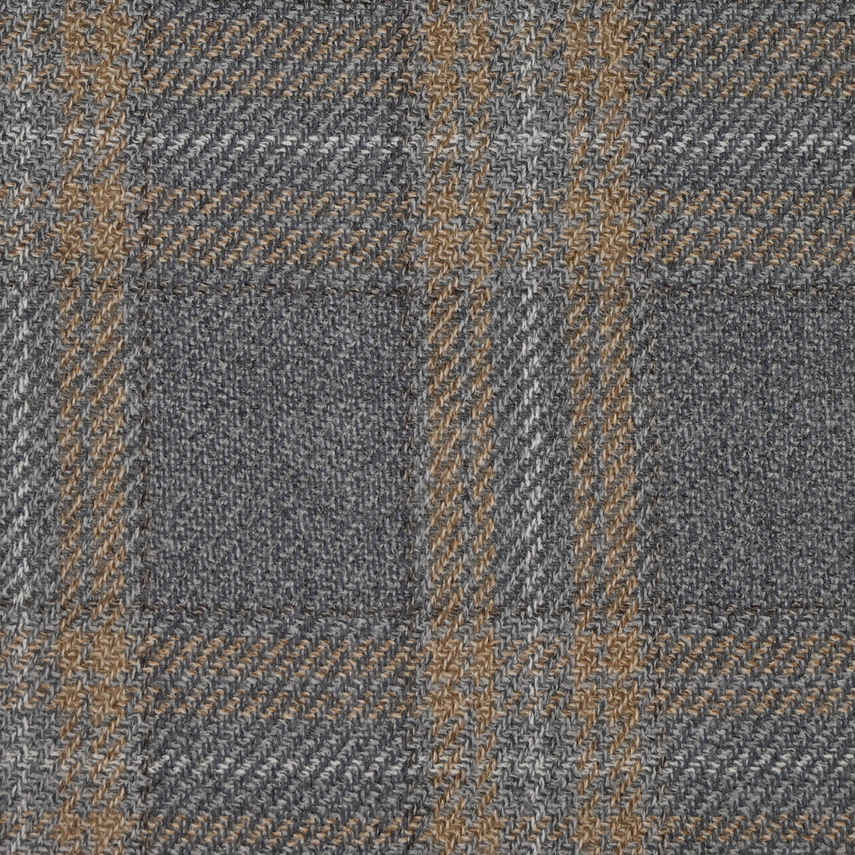 Paul Betenly - Soft Sport Coat - Grey & Camel Plaid