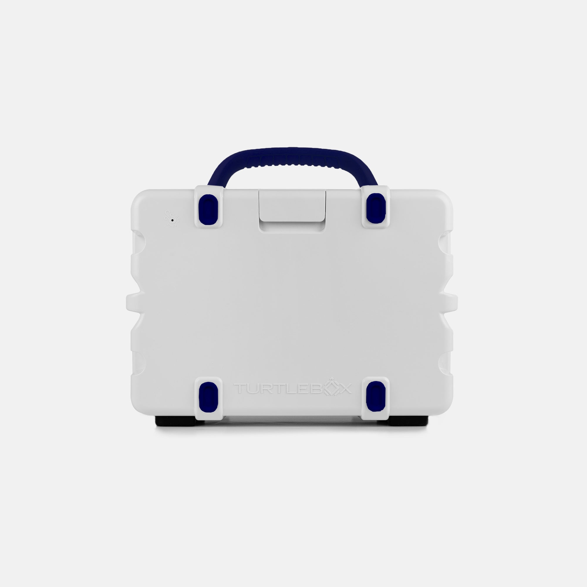 Turtlebox Audio - Outdoor Speaker Gen 3 - White + Navy Handle