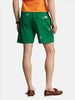 Image of a model from behind from the waist down wearing Polo Ralph Lauren Traveler Swim trunk with Kayak Embroidery