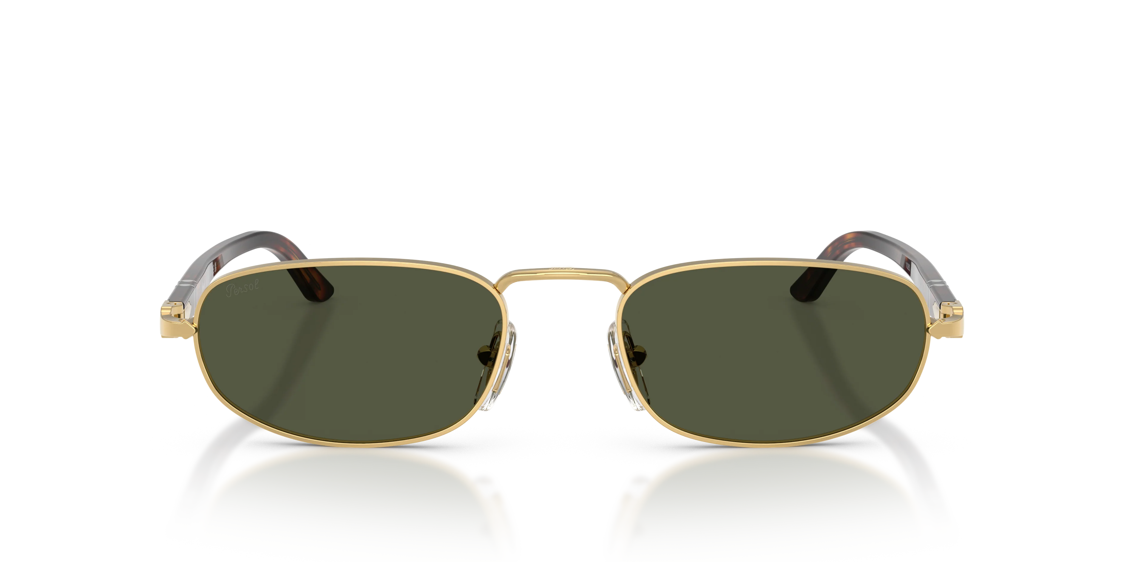 Persol - P01028S - Gold Frame & Green Lens