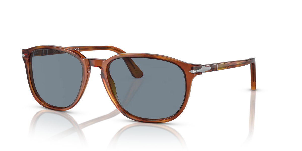 Persol - 0PO3019S - Terra Di Siena & Light Blue Lens