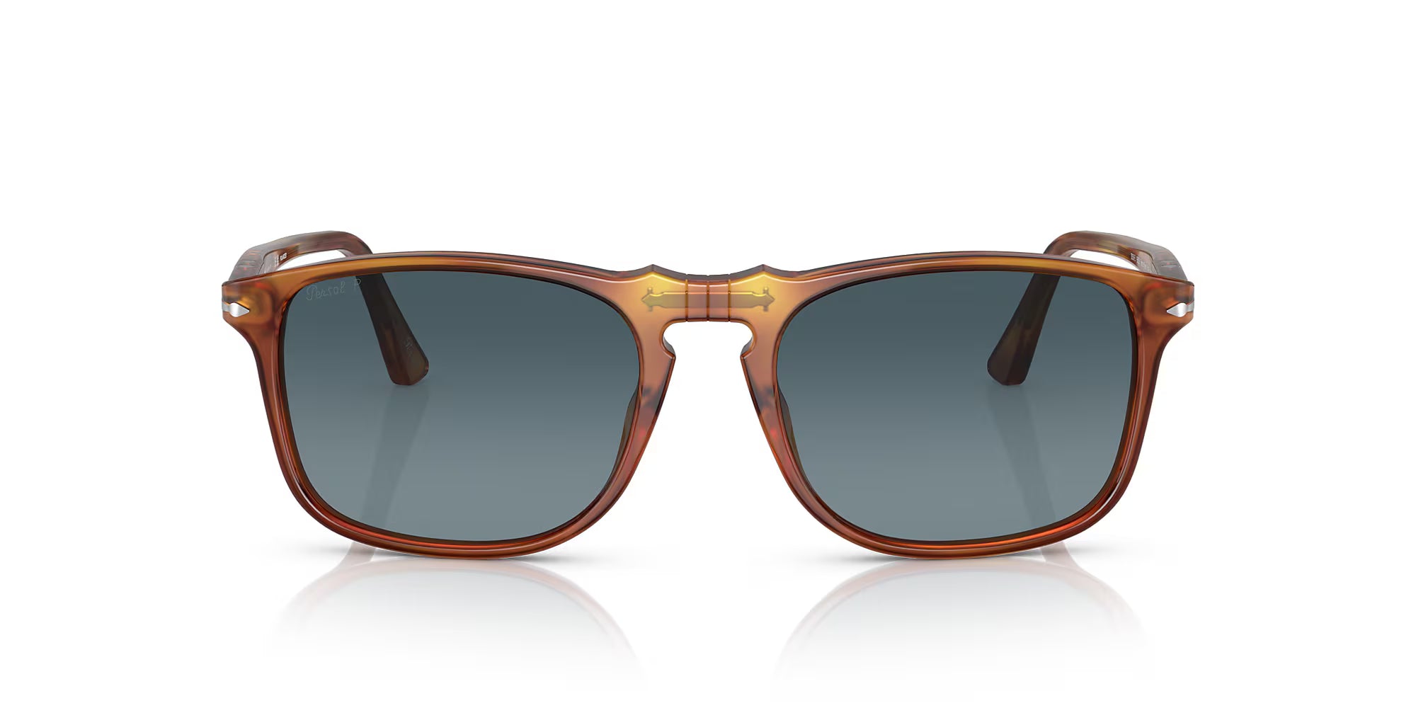 Persol - PO3059S - Terra Di Siena with Polar Gradient Blue Lenses