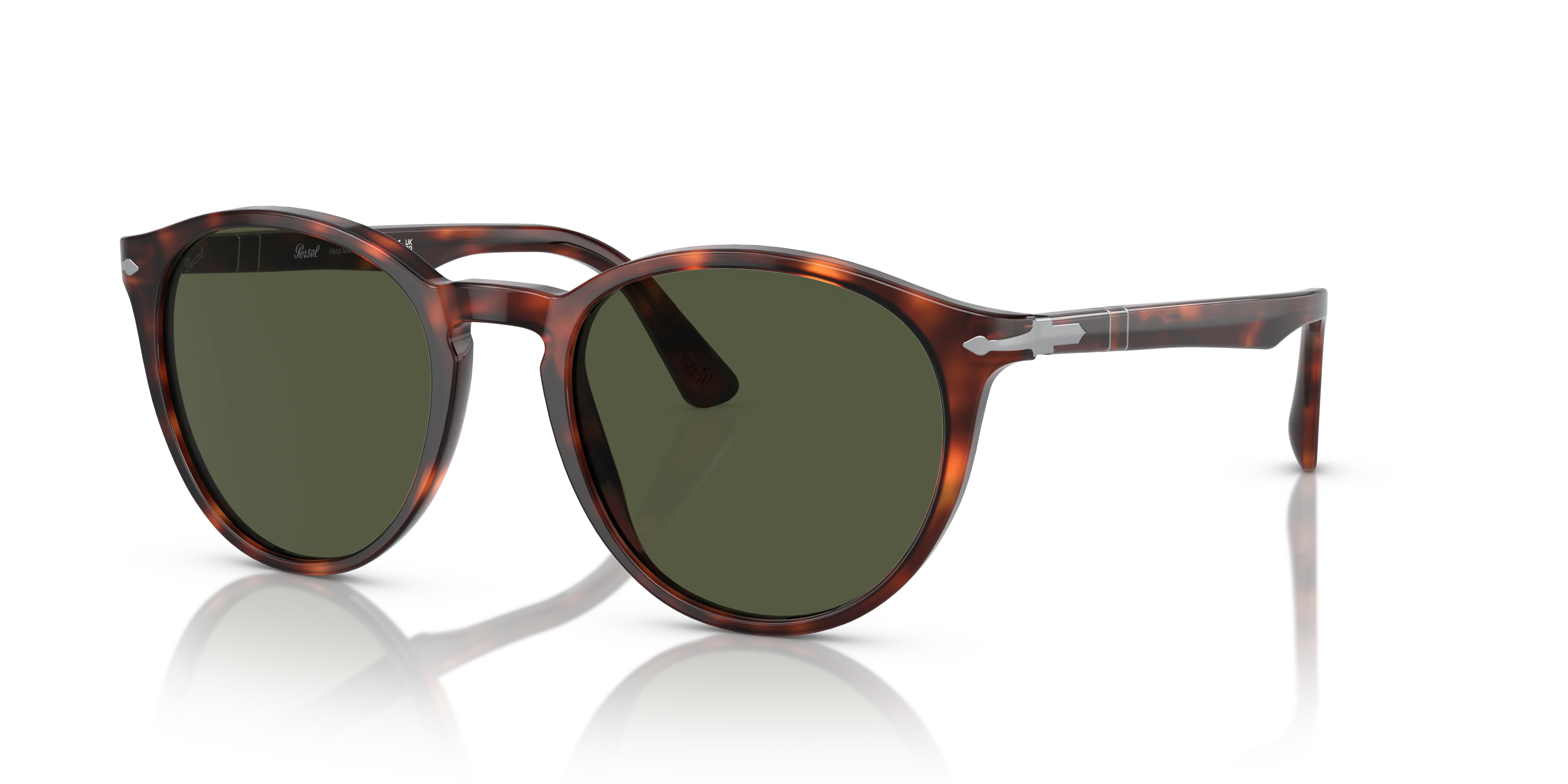 Persol - PO3152S - Havana Frame & Green Lens