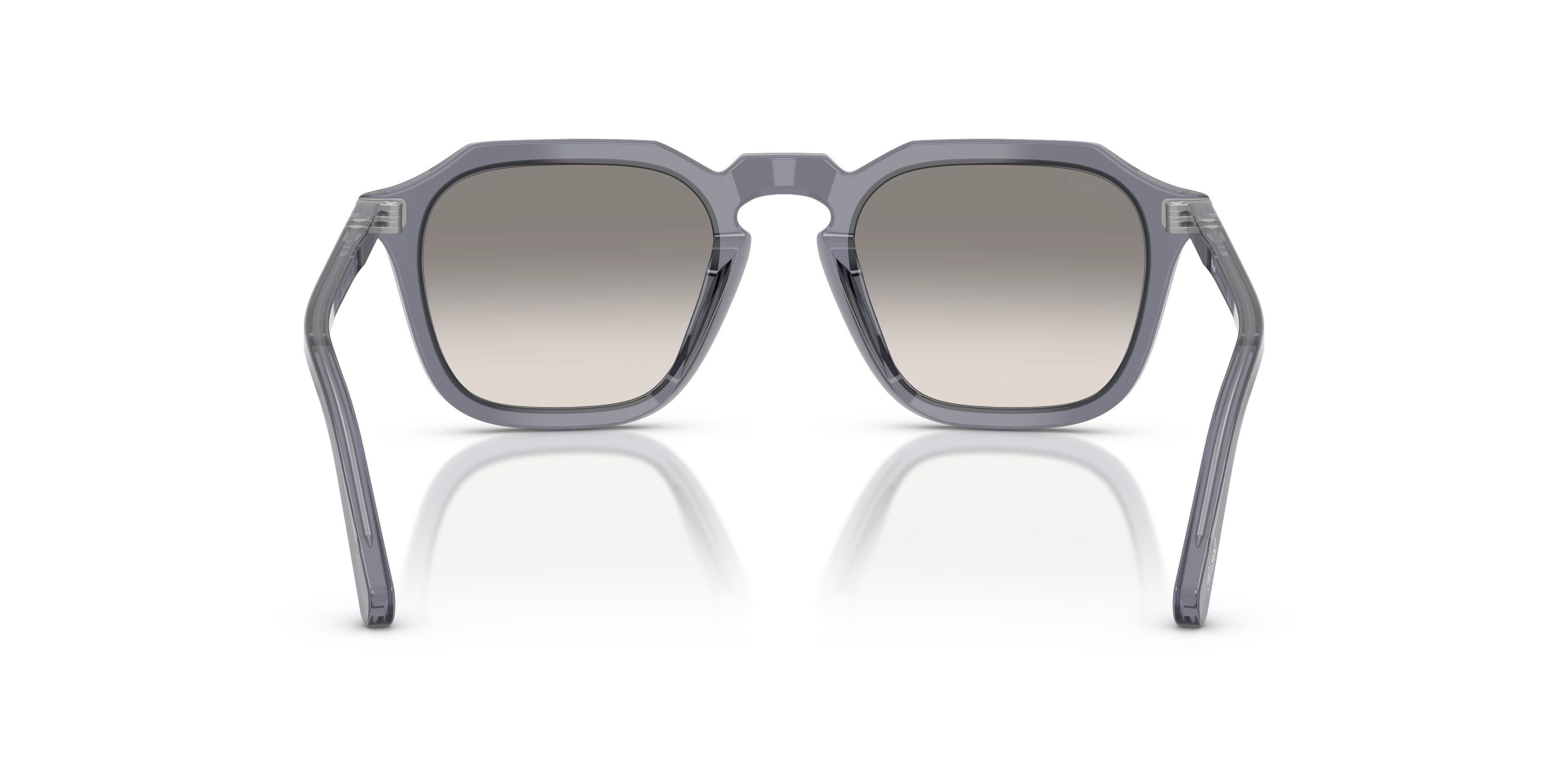 Persol - P03292S - Transparent Ocean Frame & Clear Gradient Grey Lenses