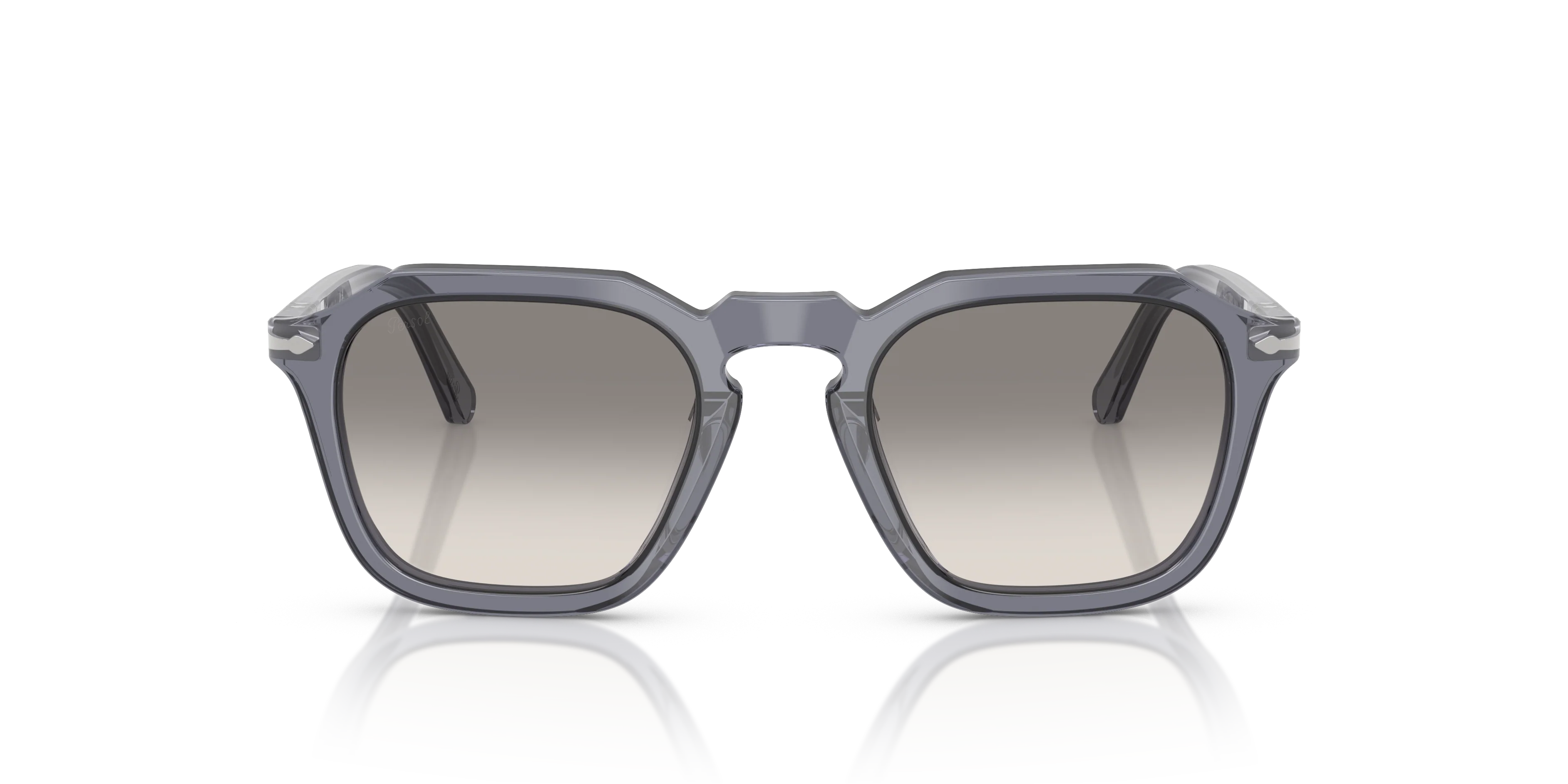 Persol - P03292S - Transparent Ocean Frame & Clear Gradient Grey Lenses