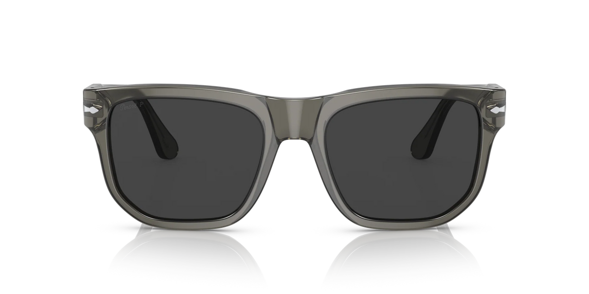 Persol - 0PO3306S - Opal Smoke & Dark Grey Polar Lens