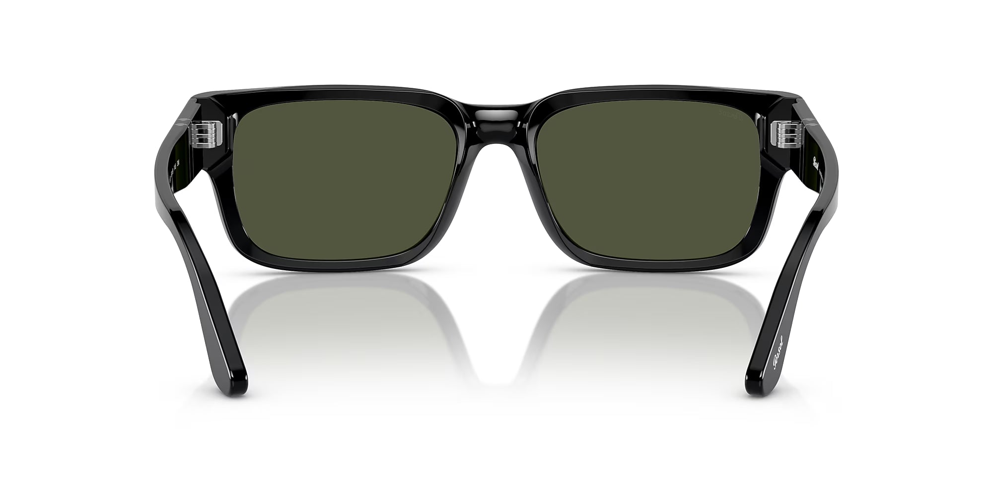 Persol - PO3315S - Black with Green Lenses