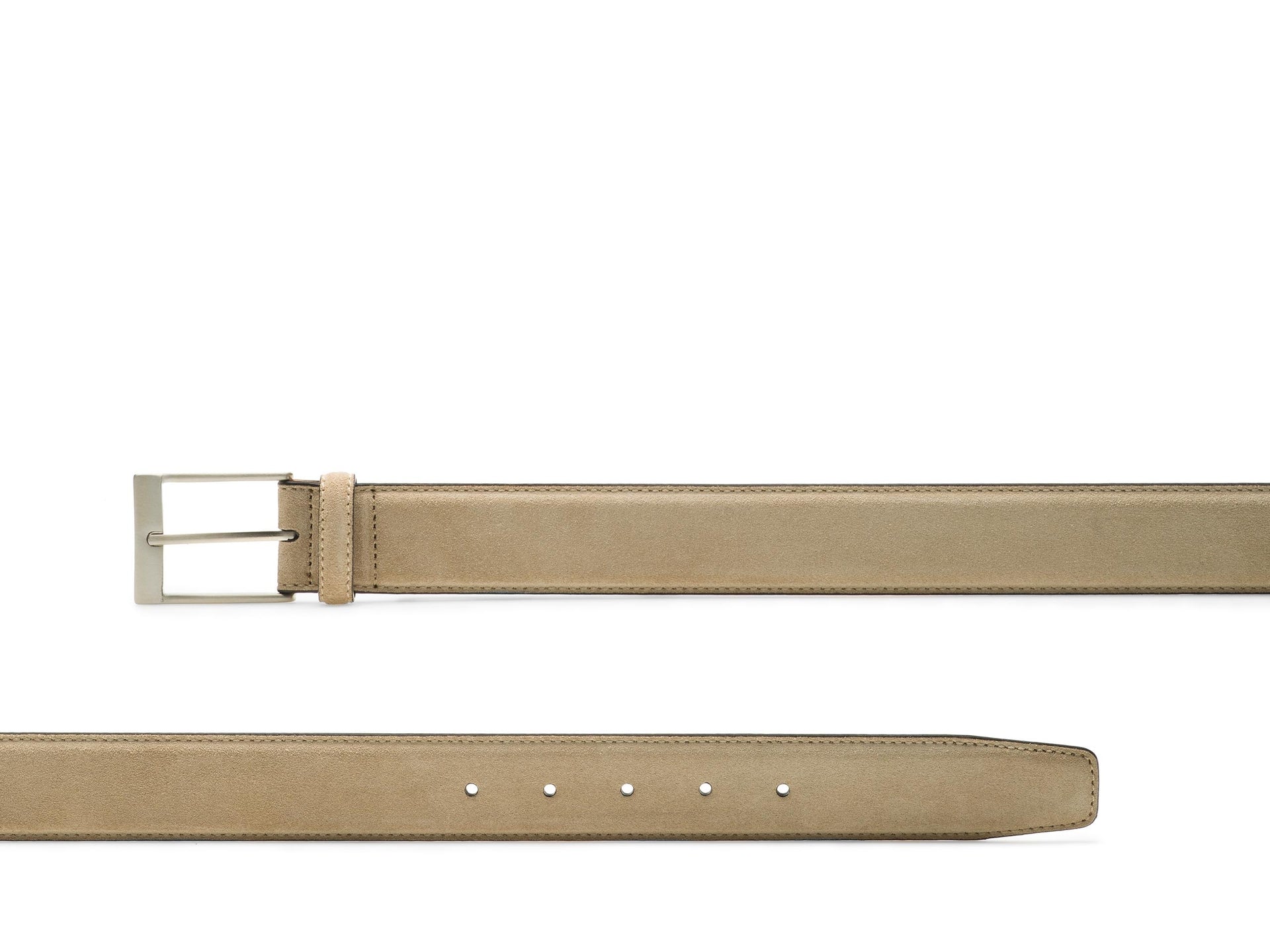 Magnanni - Telante Belt - Cream Suede