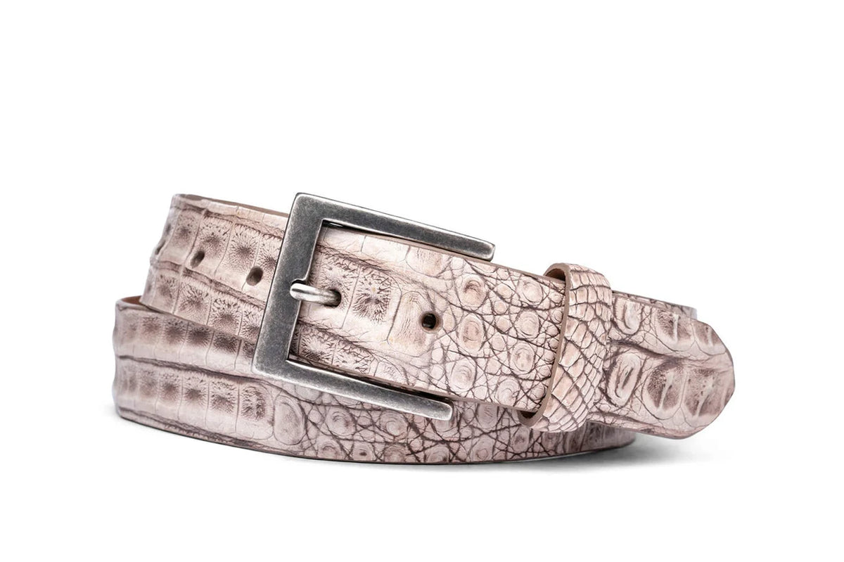 W. Kleinberg - Vintage Caiman Crocodile Belt - Oryx Vintage