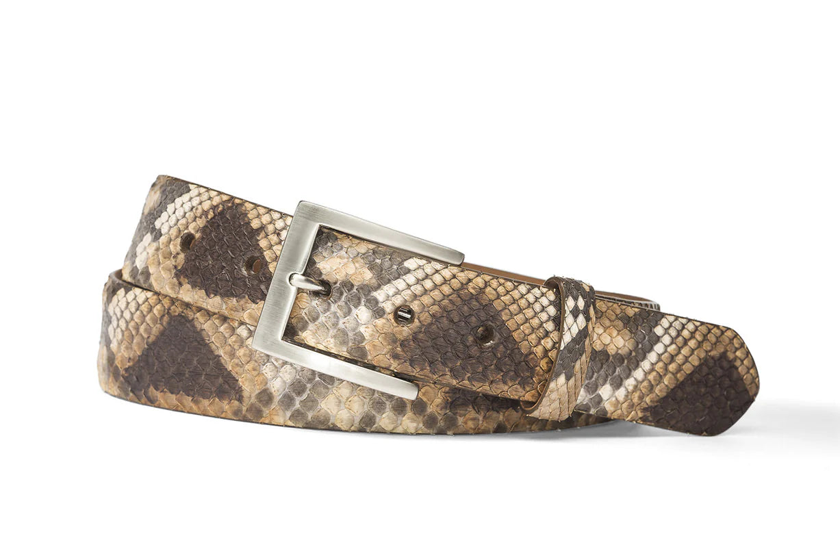 W. Kleinberg - Matte Python Belt