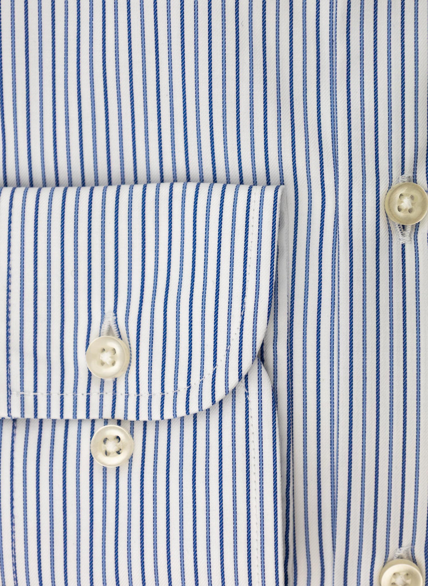 Seaward & Stearn - Multi Blue Mini Stripe Shirt