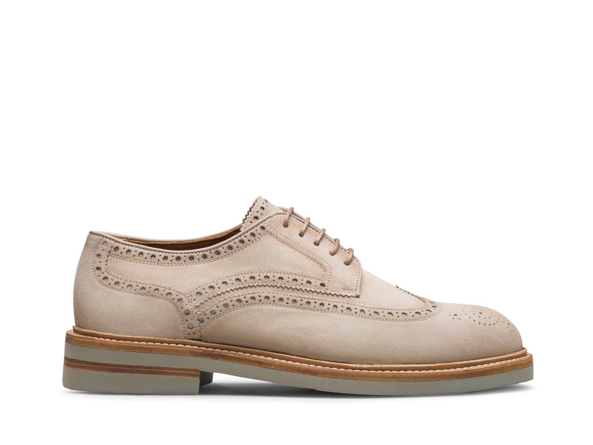 Magnanni - Apolo Wingtip - Salt Suede