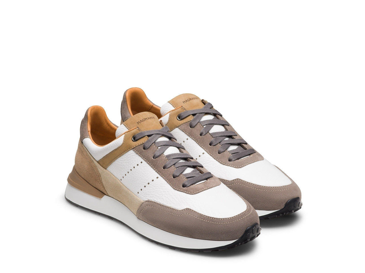 Magnanni - Bravo V - Taupe Suede & White