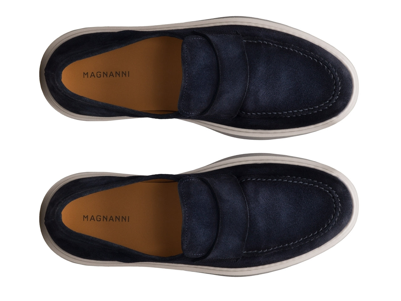 Magnanni - Bandera - Navy Suede