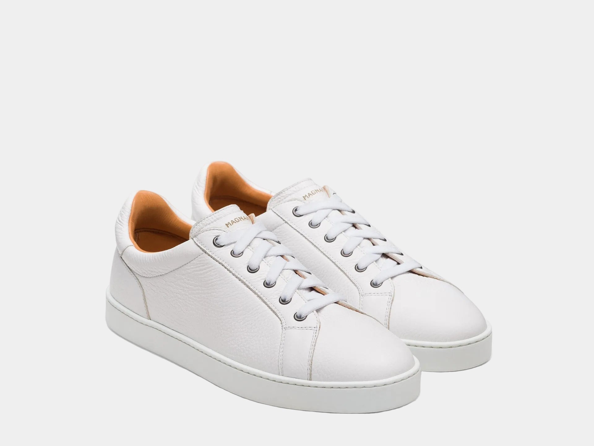 Magnanni - Cote Lo Stretch-Lace - Tumbled White