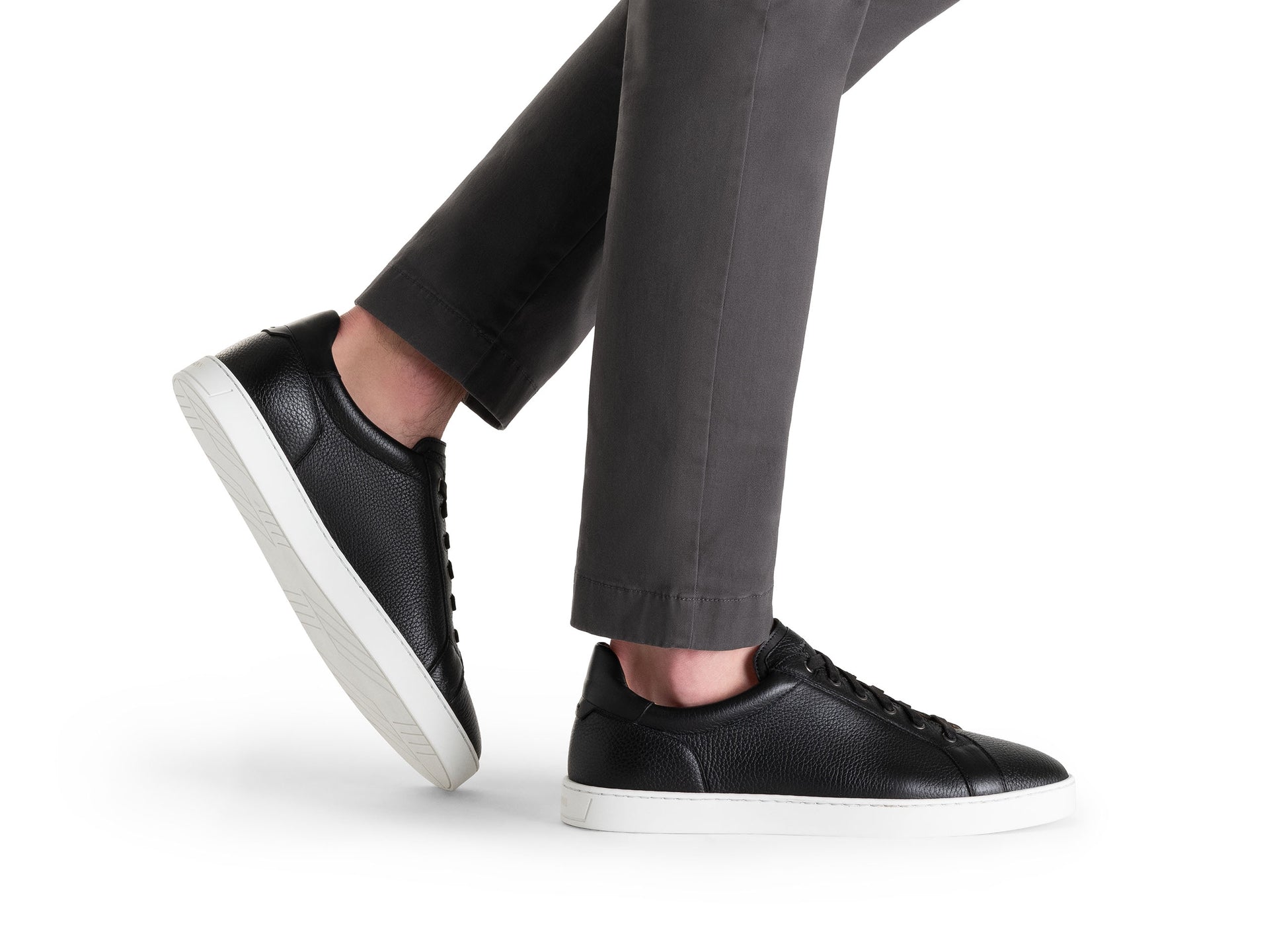 Magnanni - Cote Lo Stretch-Lace - Black Tumbled