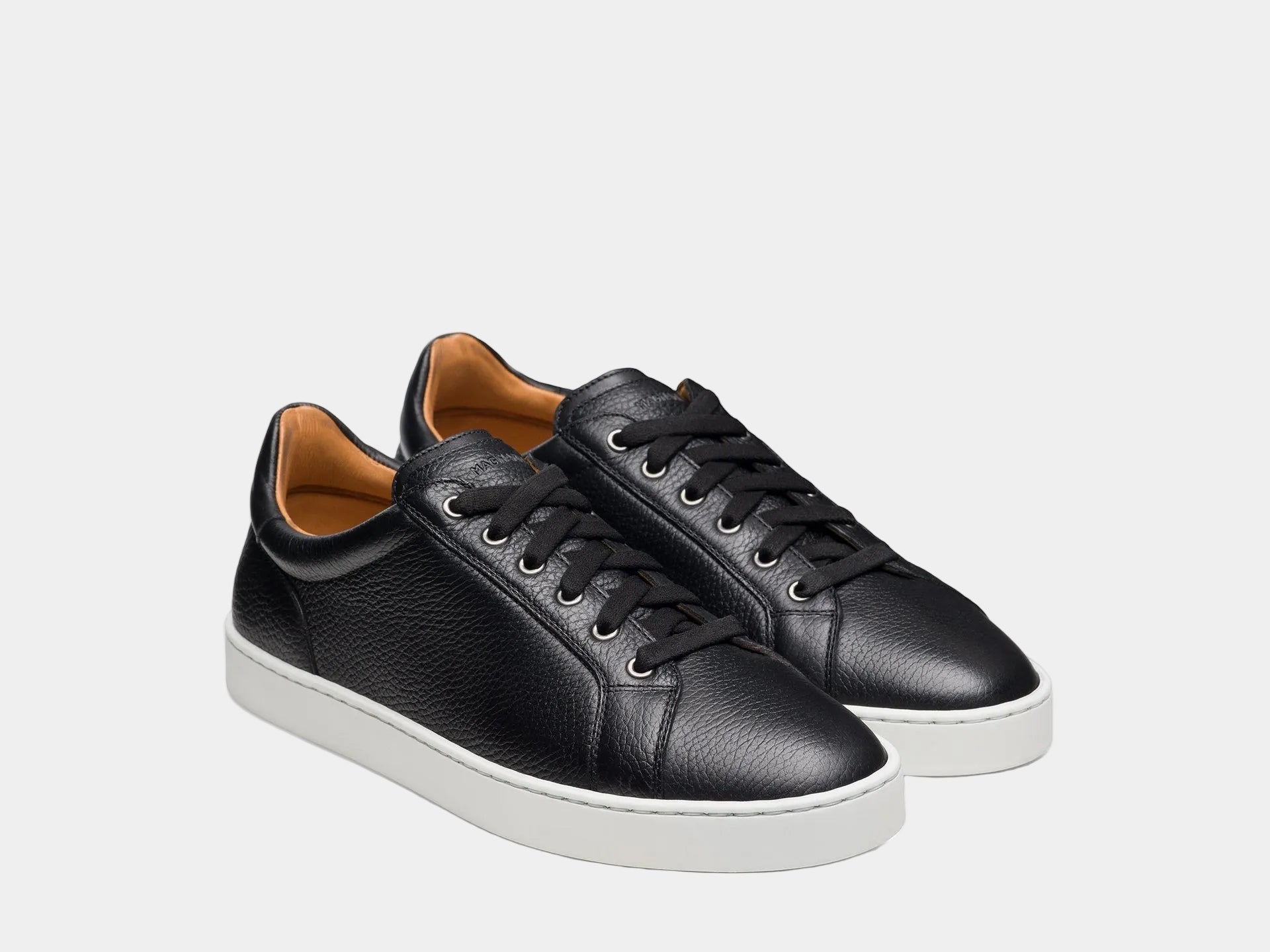 Magnanni - Cote Lo Stretch-Lace - Black Tumbled