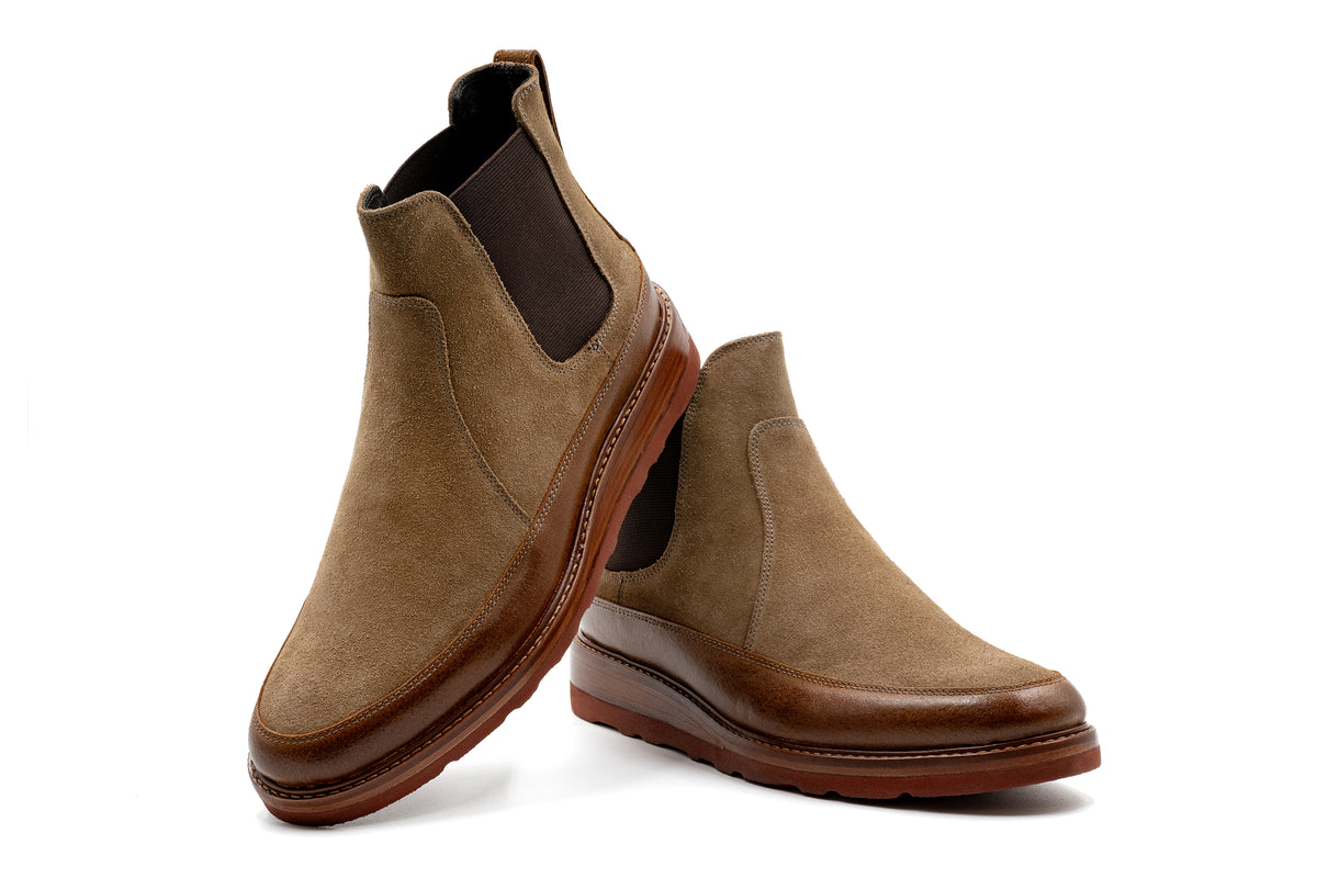 Martin Dingman - Morgan Suede Boots - Earth