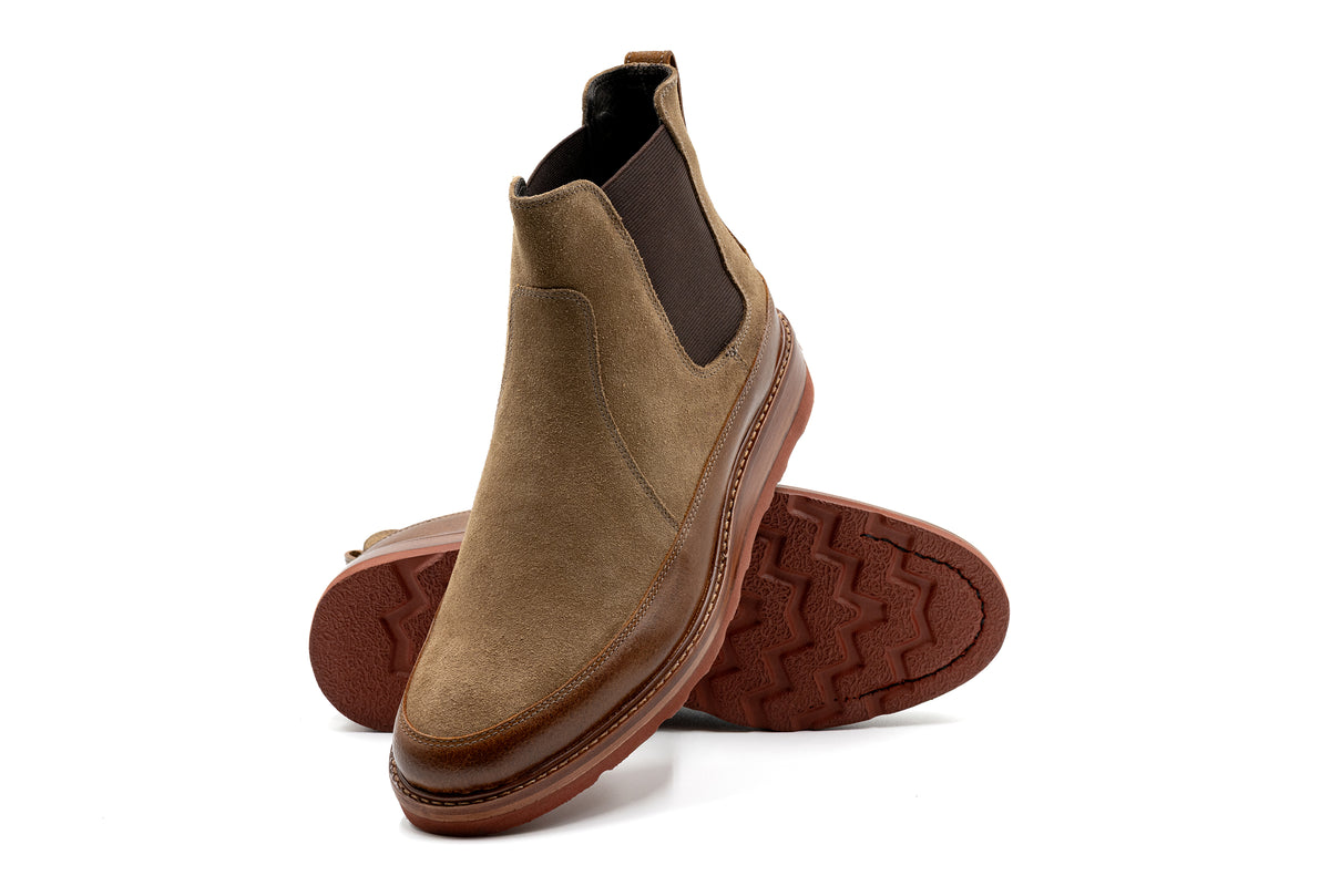 Martin Dingman - Morgan Suede Boots - Earth