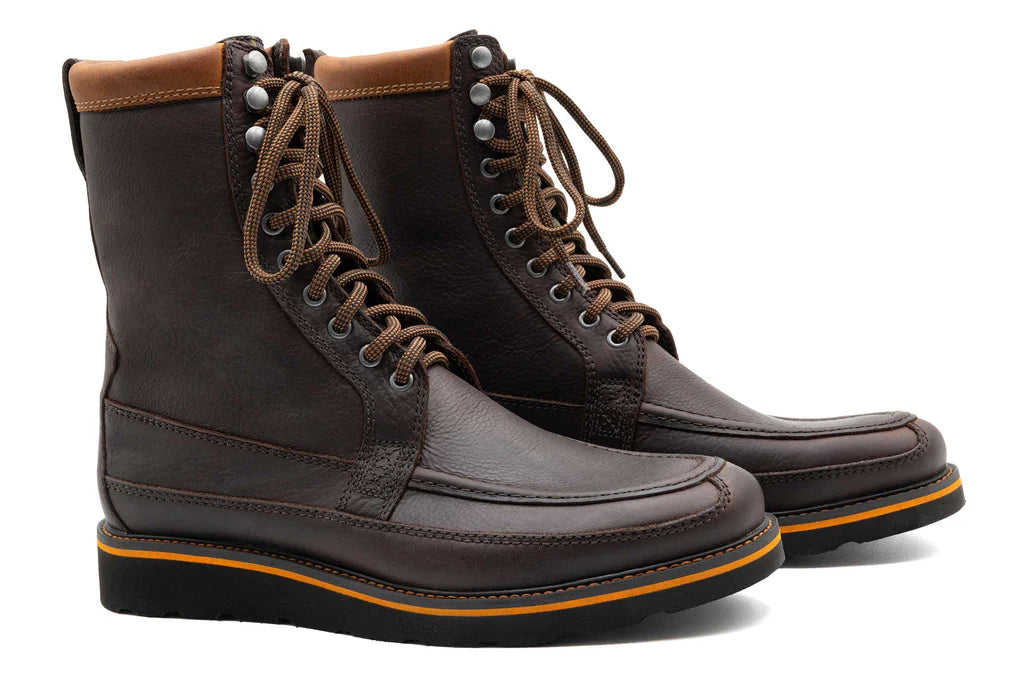 Martin Dingman - Laverack Oiled Saddle Leather Field Boots - Walnut