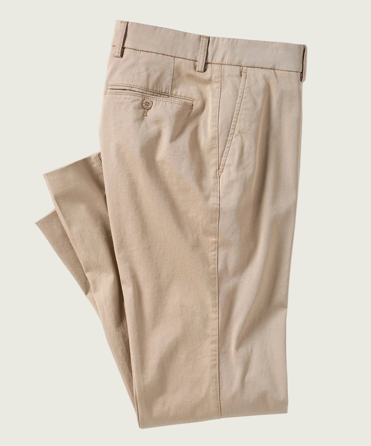 Ballin - Pima Twill Cotton Trouser - Khaki (317)
