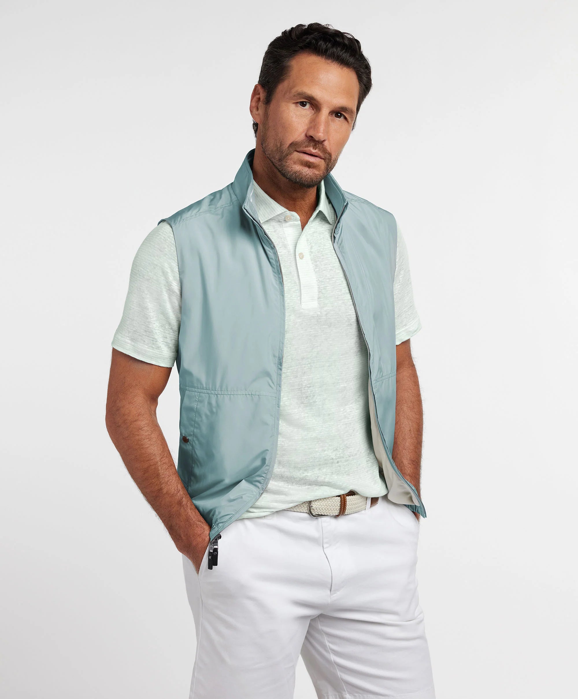 David Donahue - The Touring Vest - Dove Grey