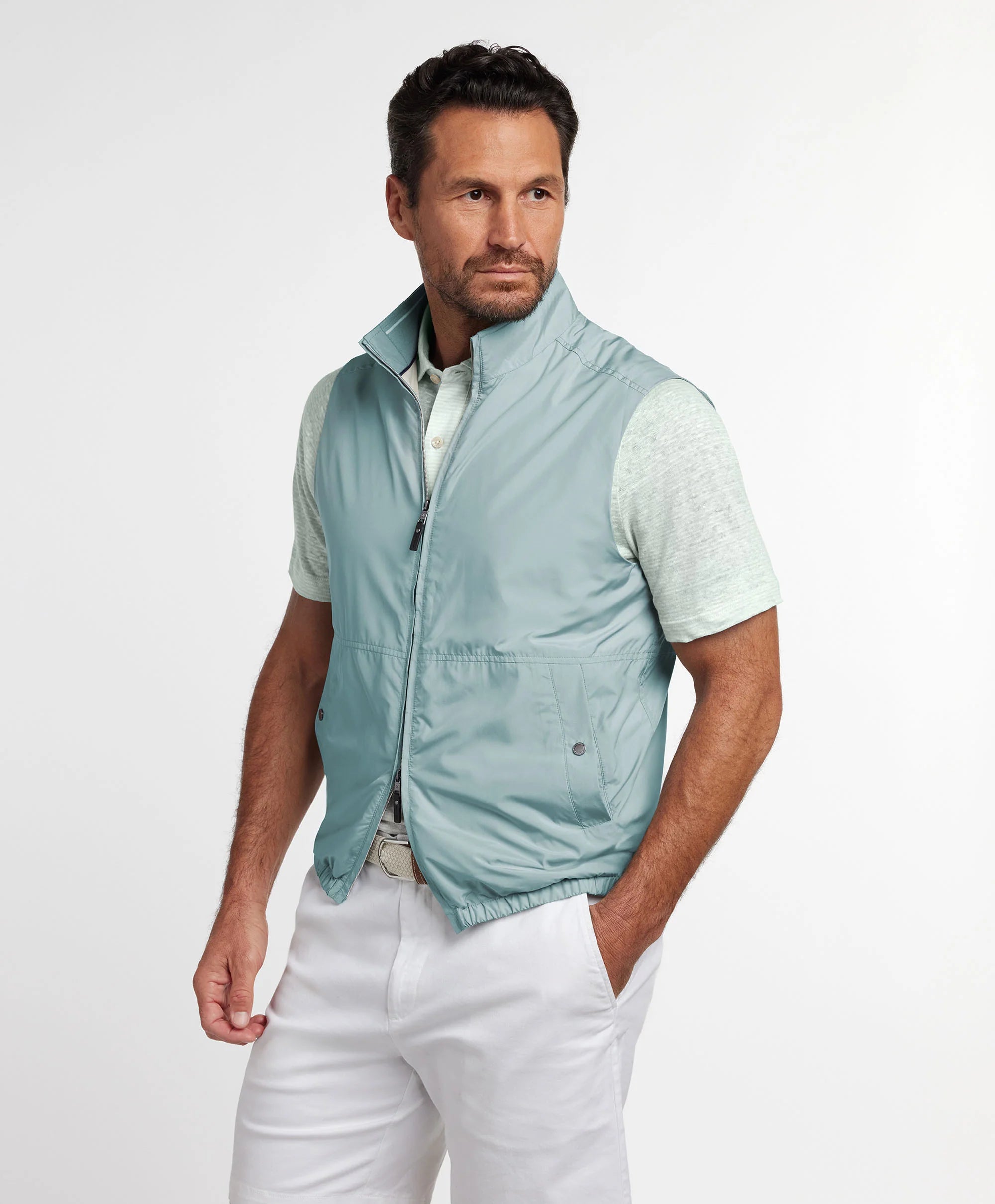 David Donahue - The Touring Vest - Dove Grey