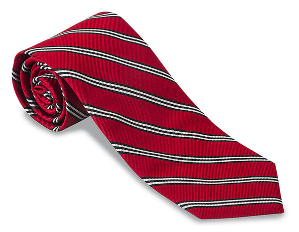 R. Hanauer - Brooks Stripe Neck Tie Red