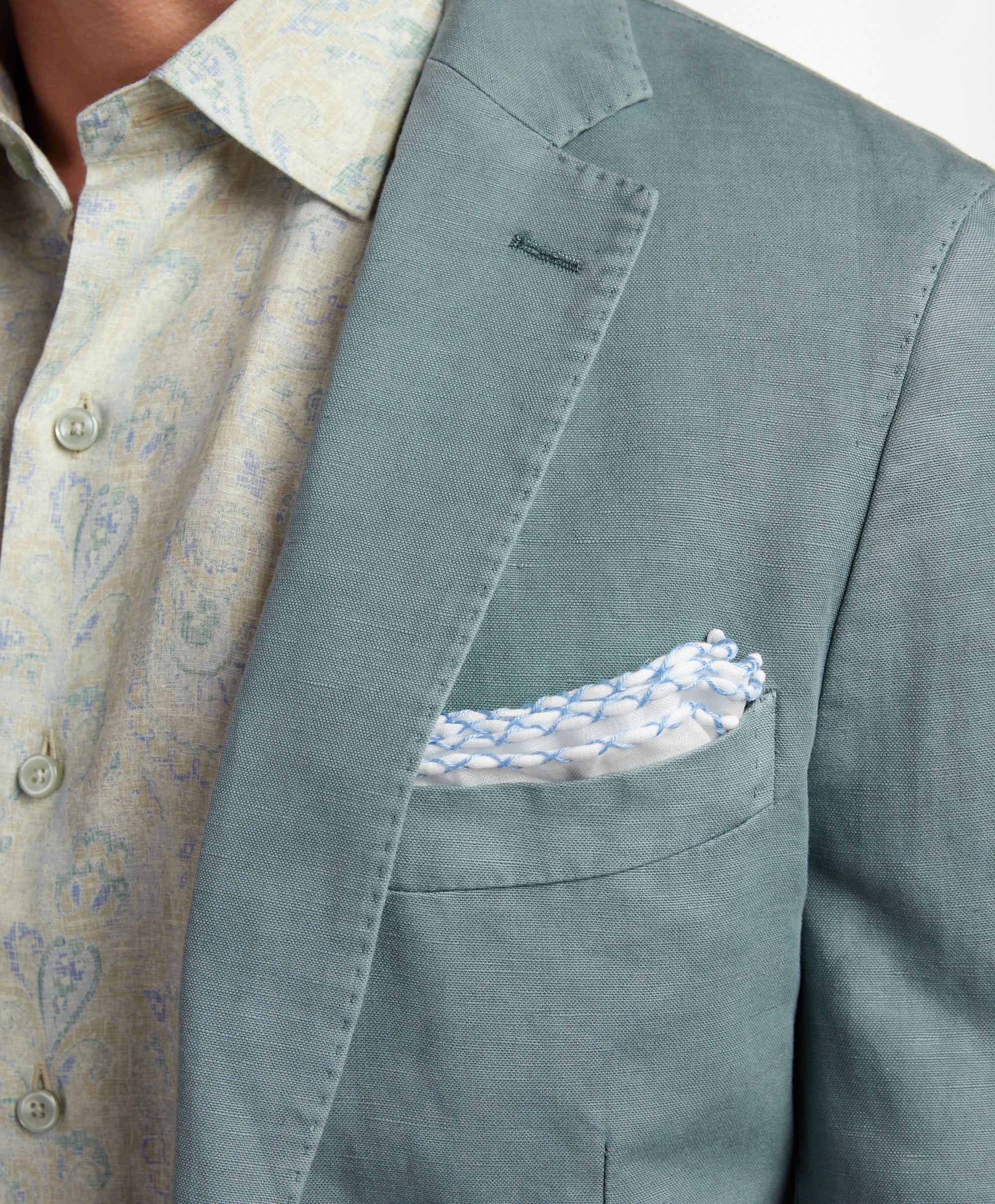 David Donahue - The Jackson Soft Coat - Beach Glass