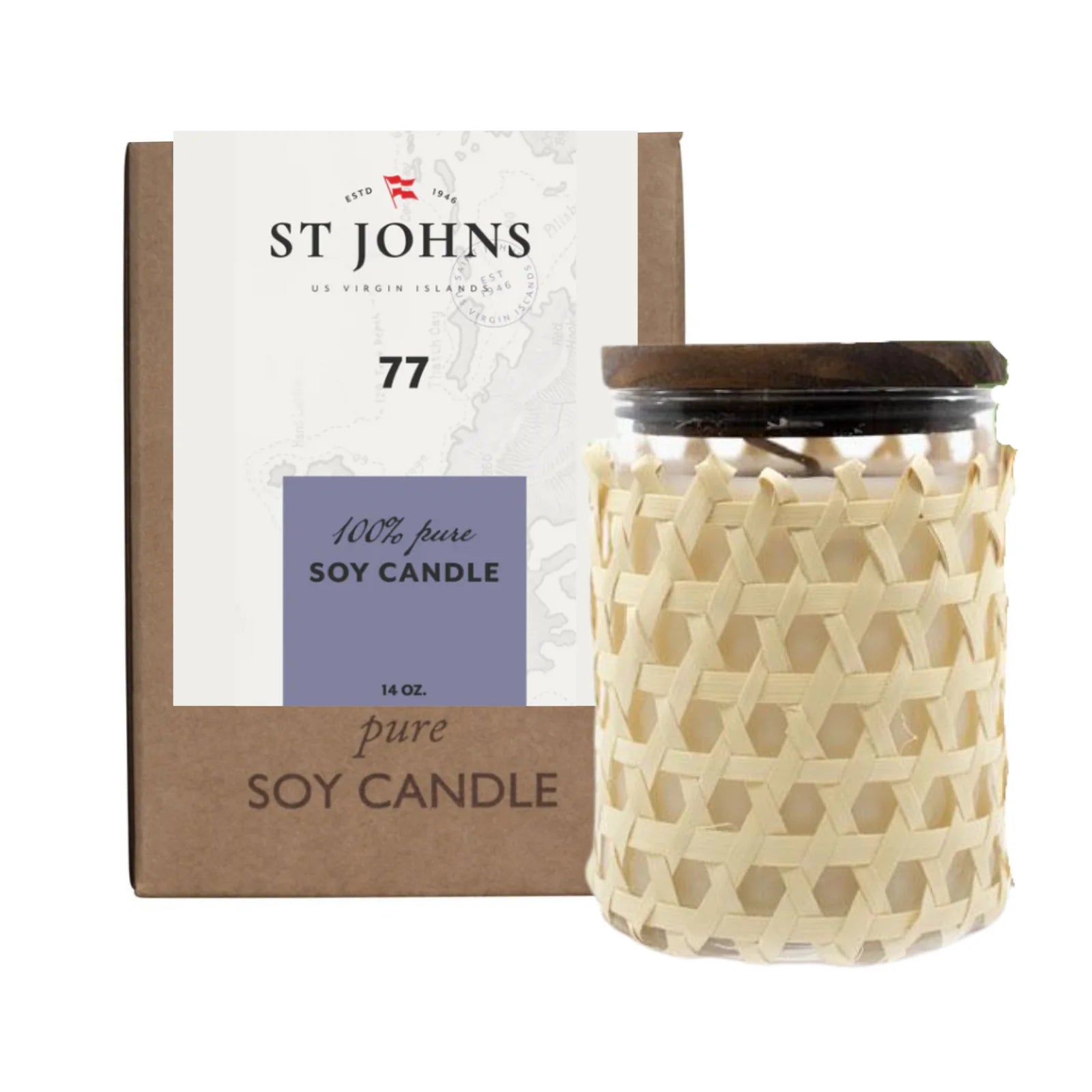 St. John's Fragrance Co. - 14oz. Soy Candle