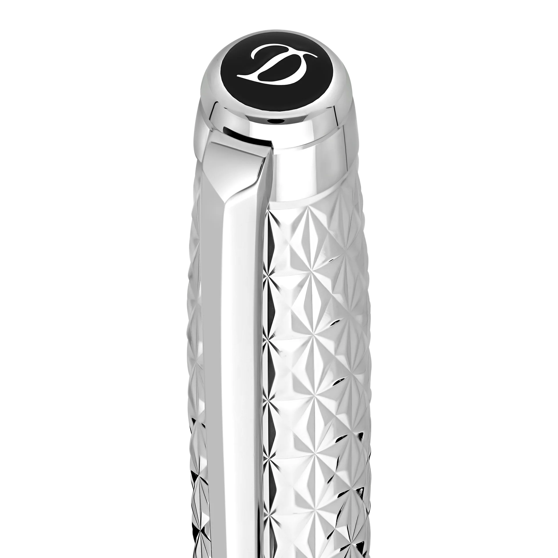S.T. Dupont - Eternity Medium Black/Palladium Fire X Rollerball Pen