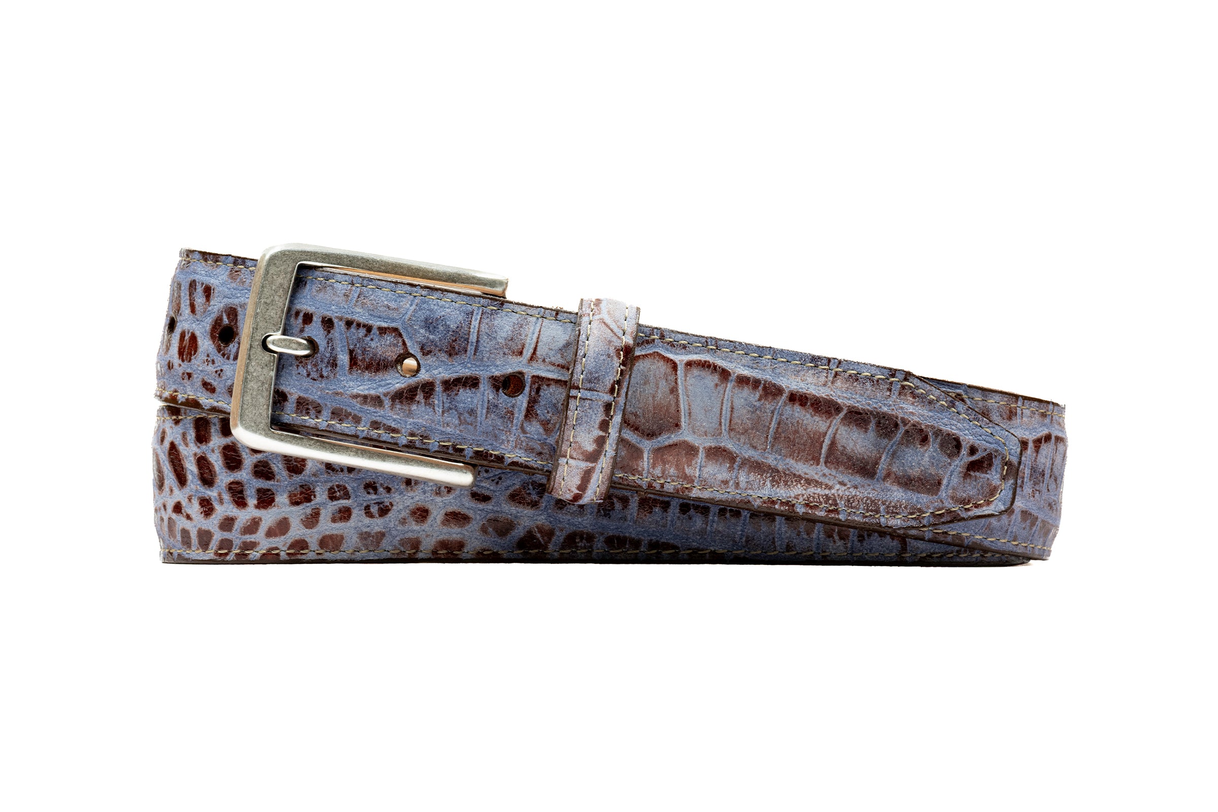 Martin Dingman - Palmer Belt - Blue Wash