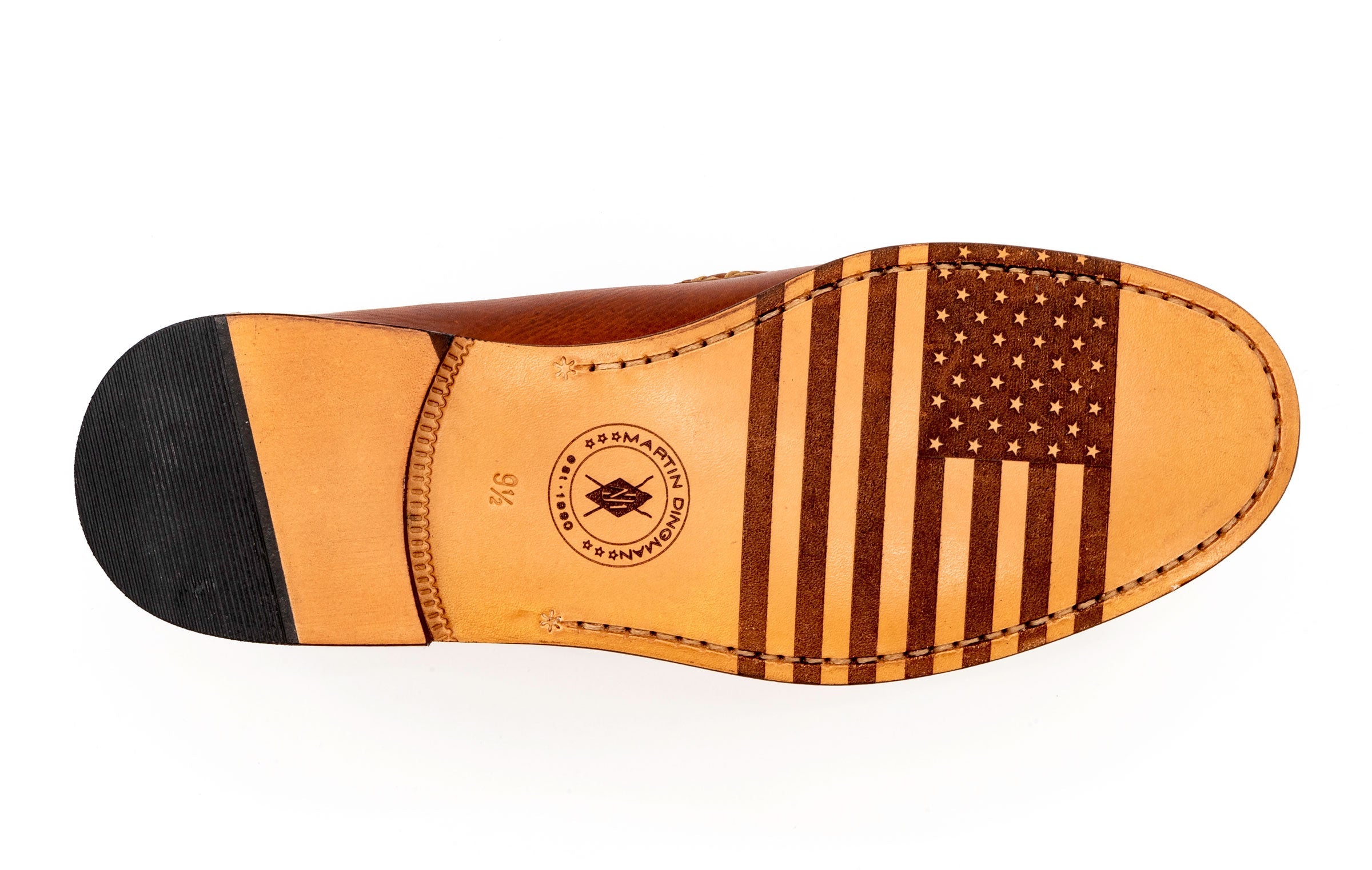 Martin Dingman - All American Penny Loafer - Chestnut