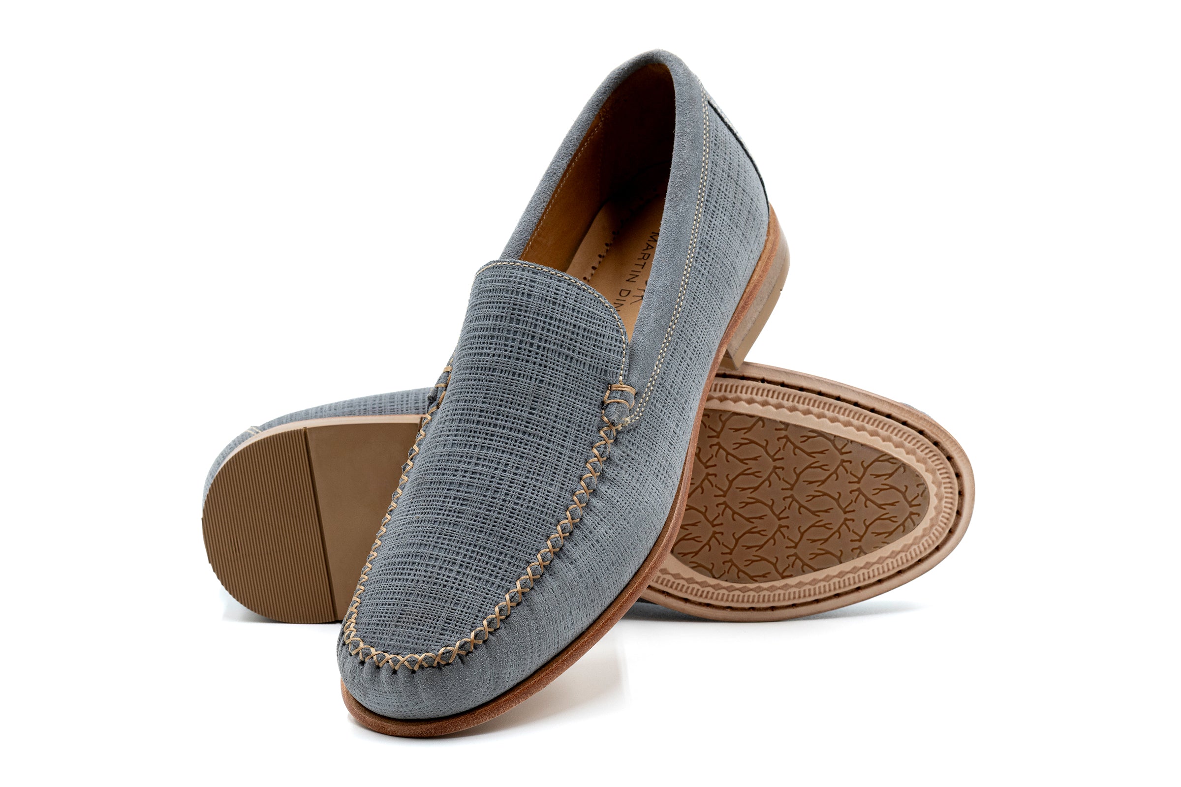 Martin Dingman - Country Club Suede Venetian - Blueberry