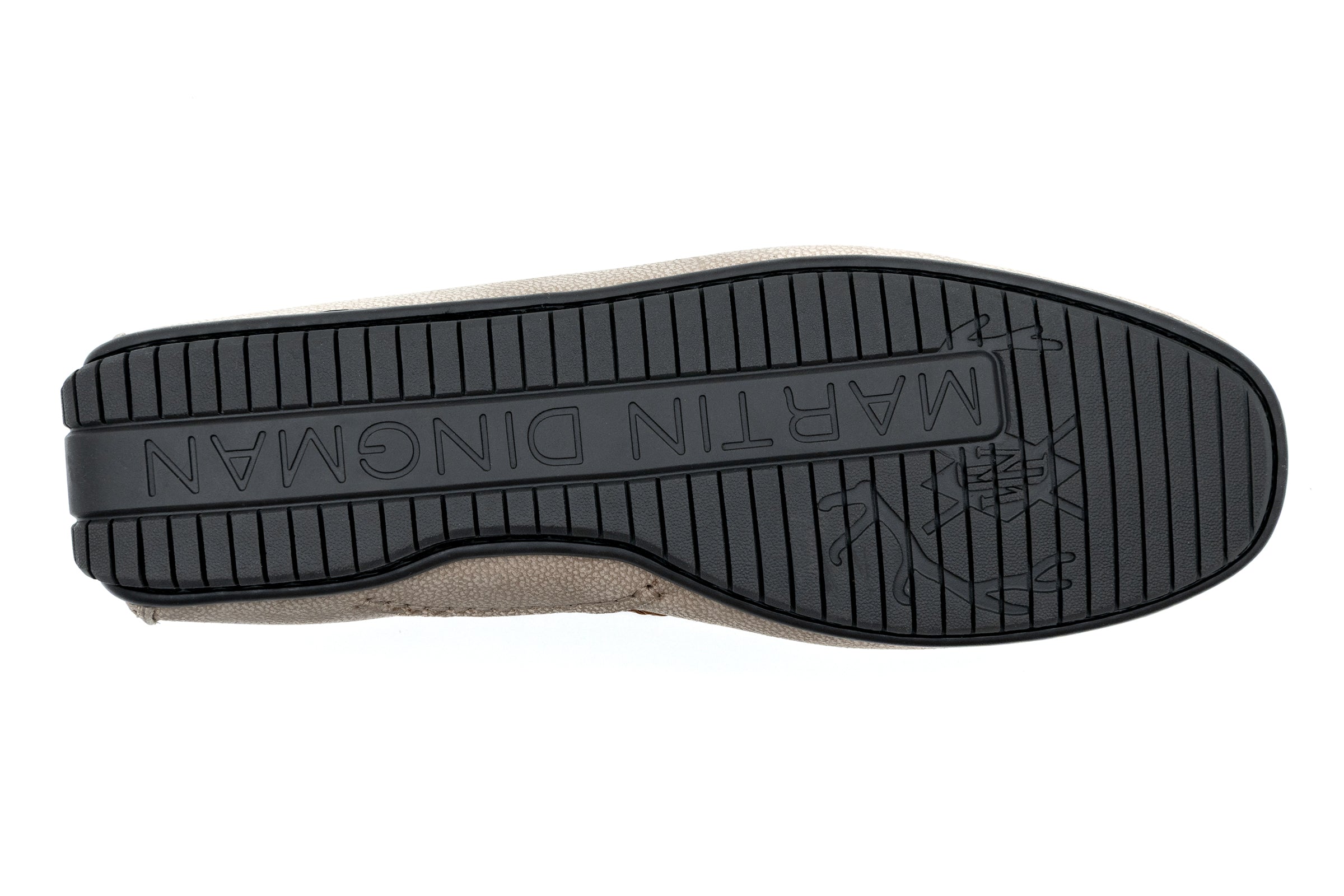 Martin Dingman - Bermuda Nubuck Braided Loafers - Putty
