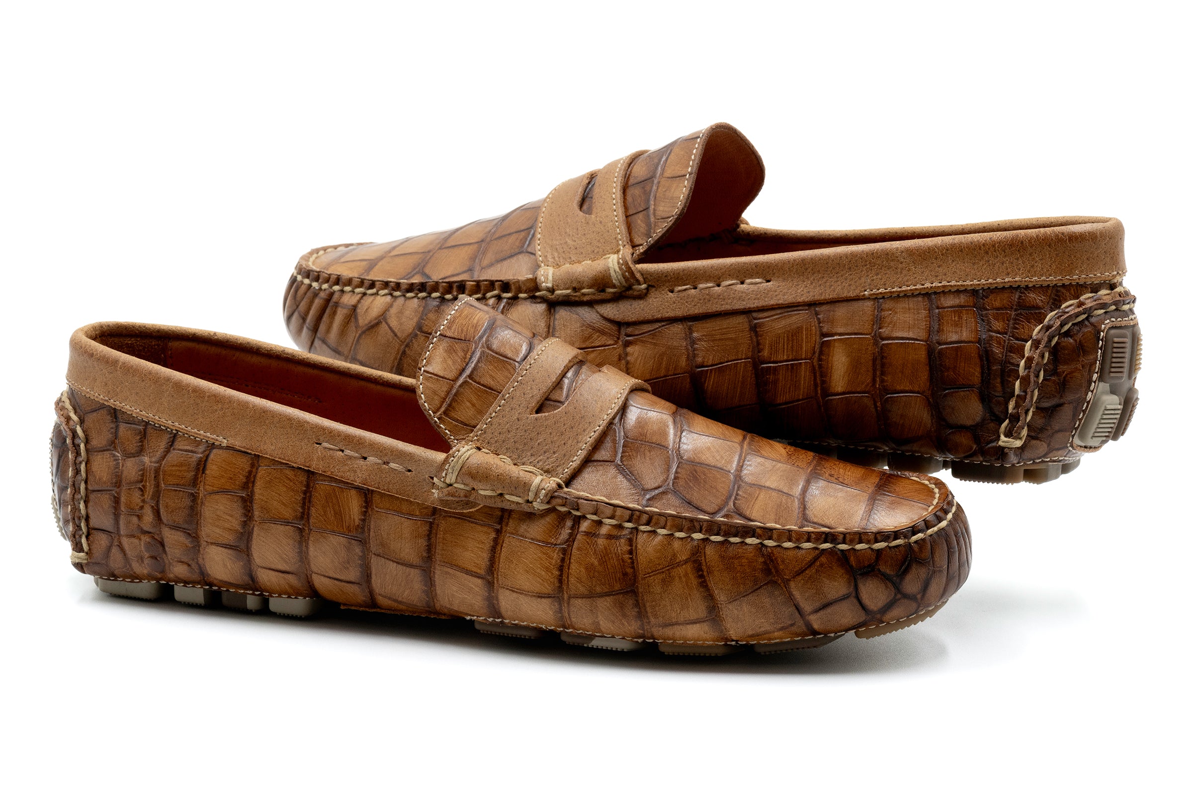 Martin Dingman - Monte Carlo Aligator Grain - Honey