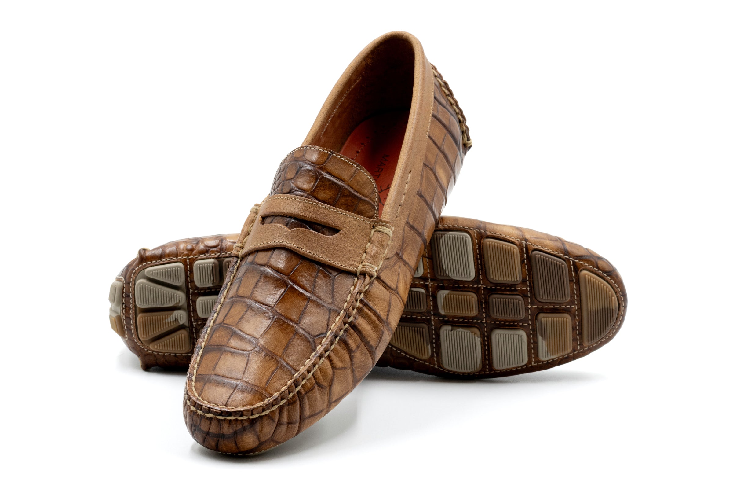 Martin Dingman - Monte Carlo Aligator Grain - Honey