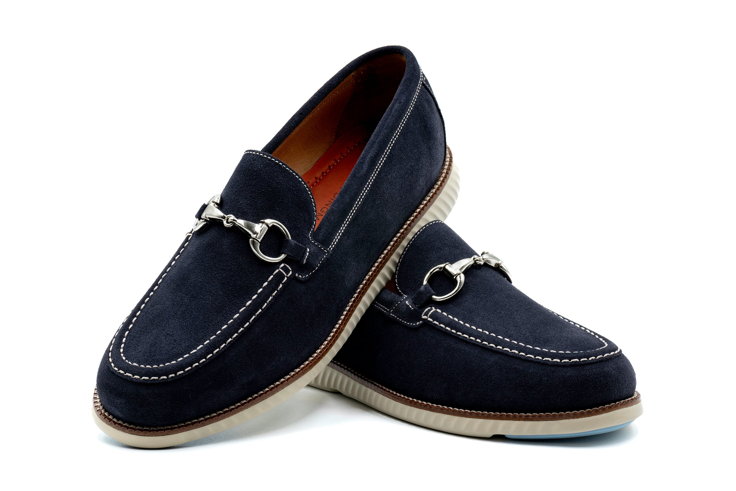 Martin Dingman - Countryaire Horse Bit Loafer - Navy
