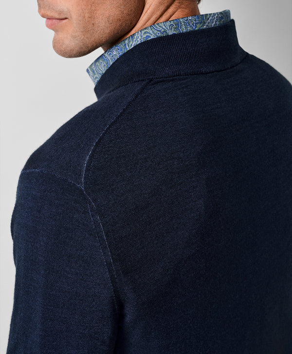 David Donahue - The Skipper Quarter Zip - Navy