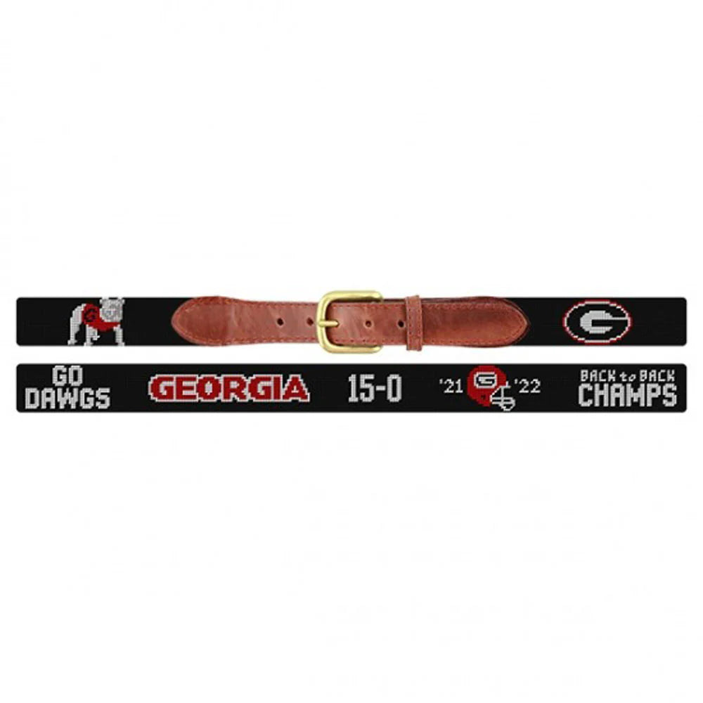Smathers & Branson - UGA Back to Back National Champs Belt