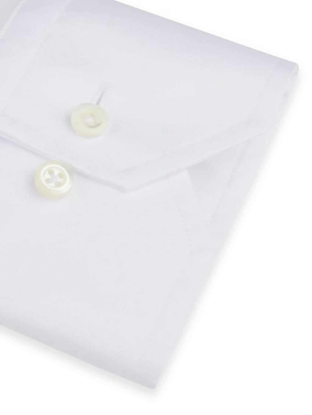 Stenströms - Twill Dress Shirt - White