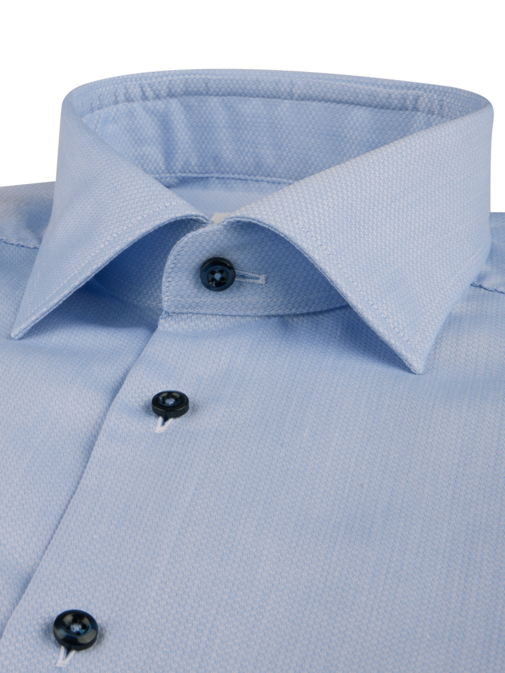 Stenströms - Light Blue Royal Oxford Fitted Body