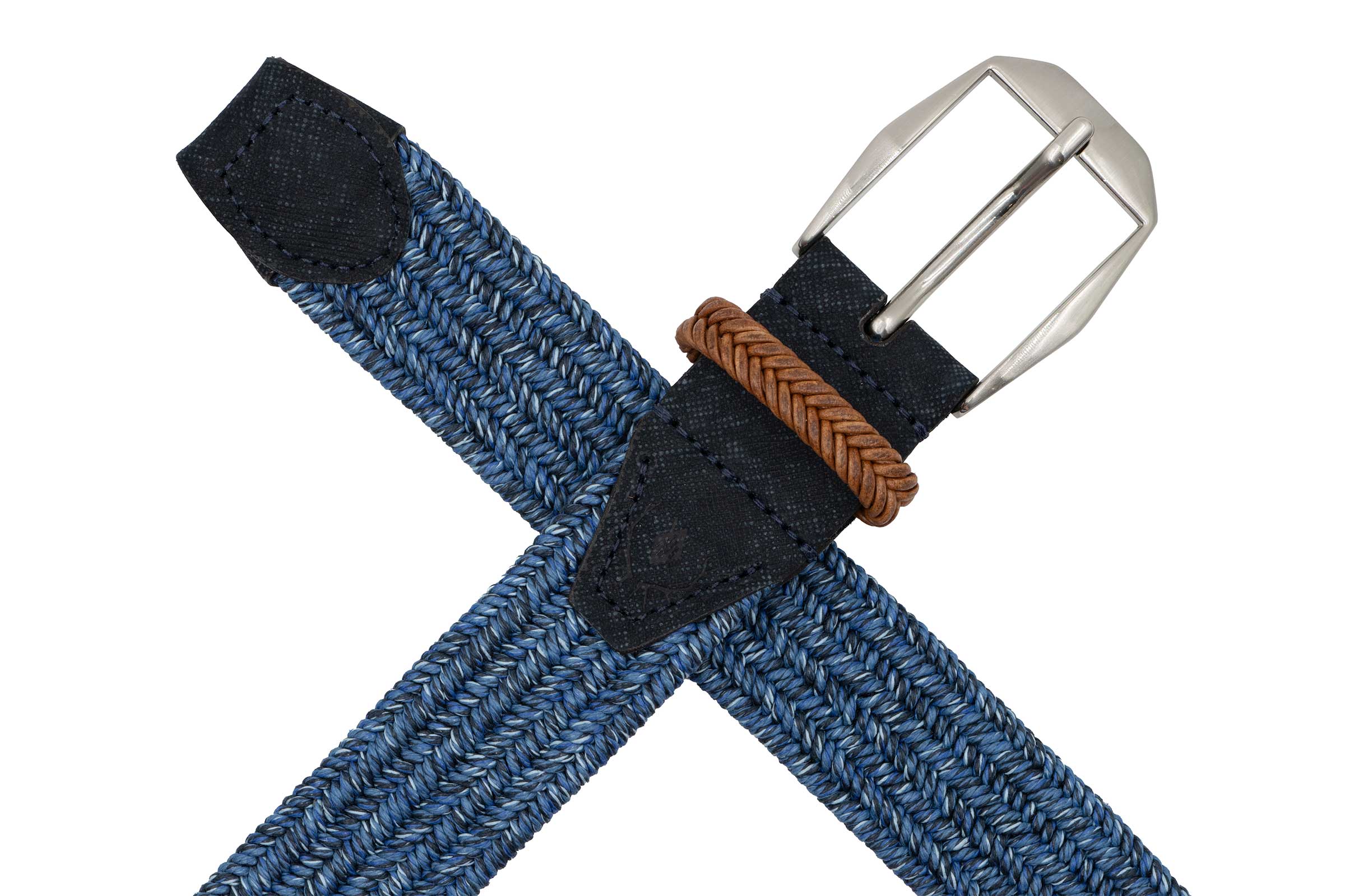 Martin Dingman - Sarasota Braid Belt - Ocean Breeze