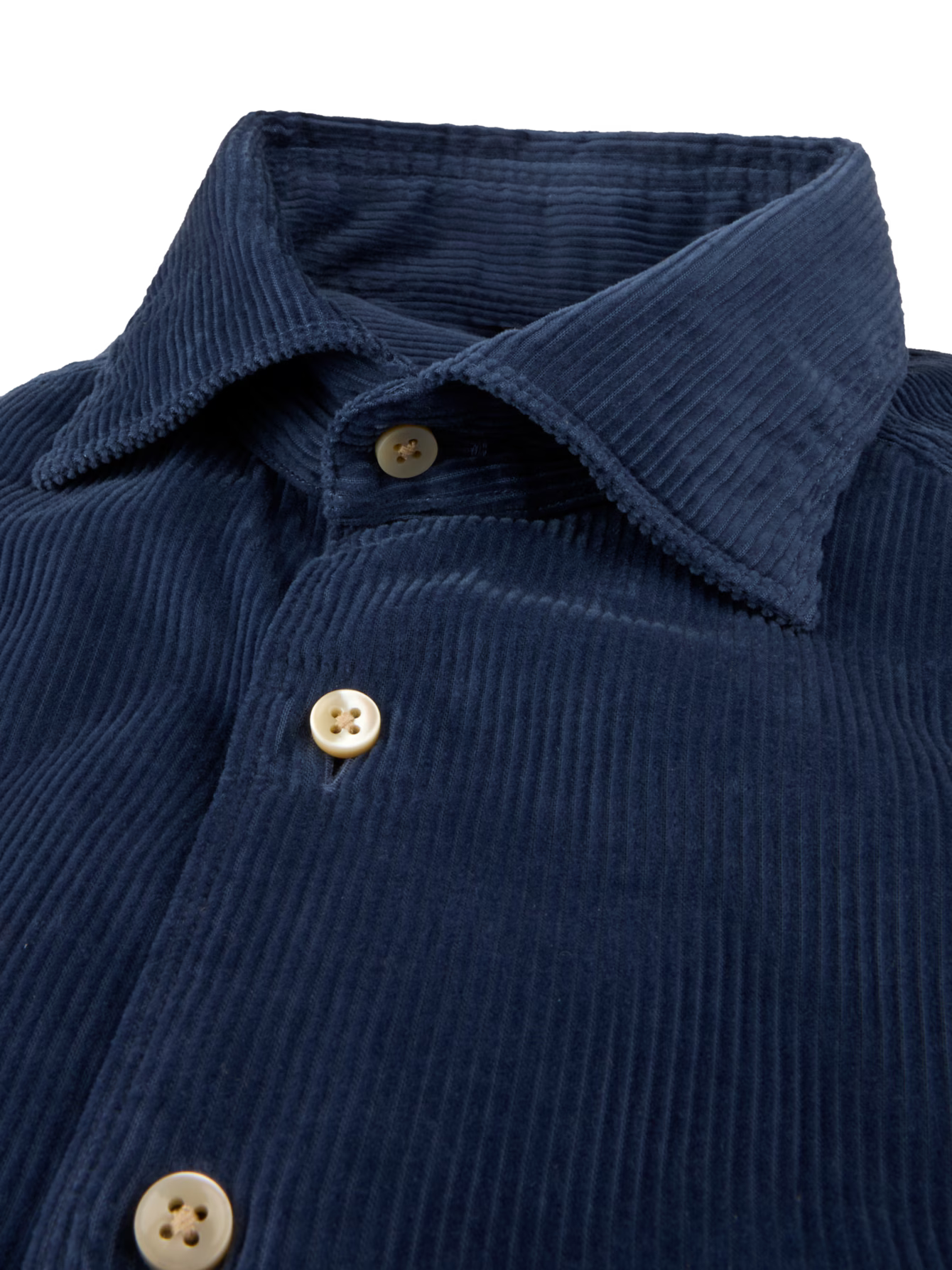 Stenströms - Dark Blue Corduroy Shirt