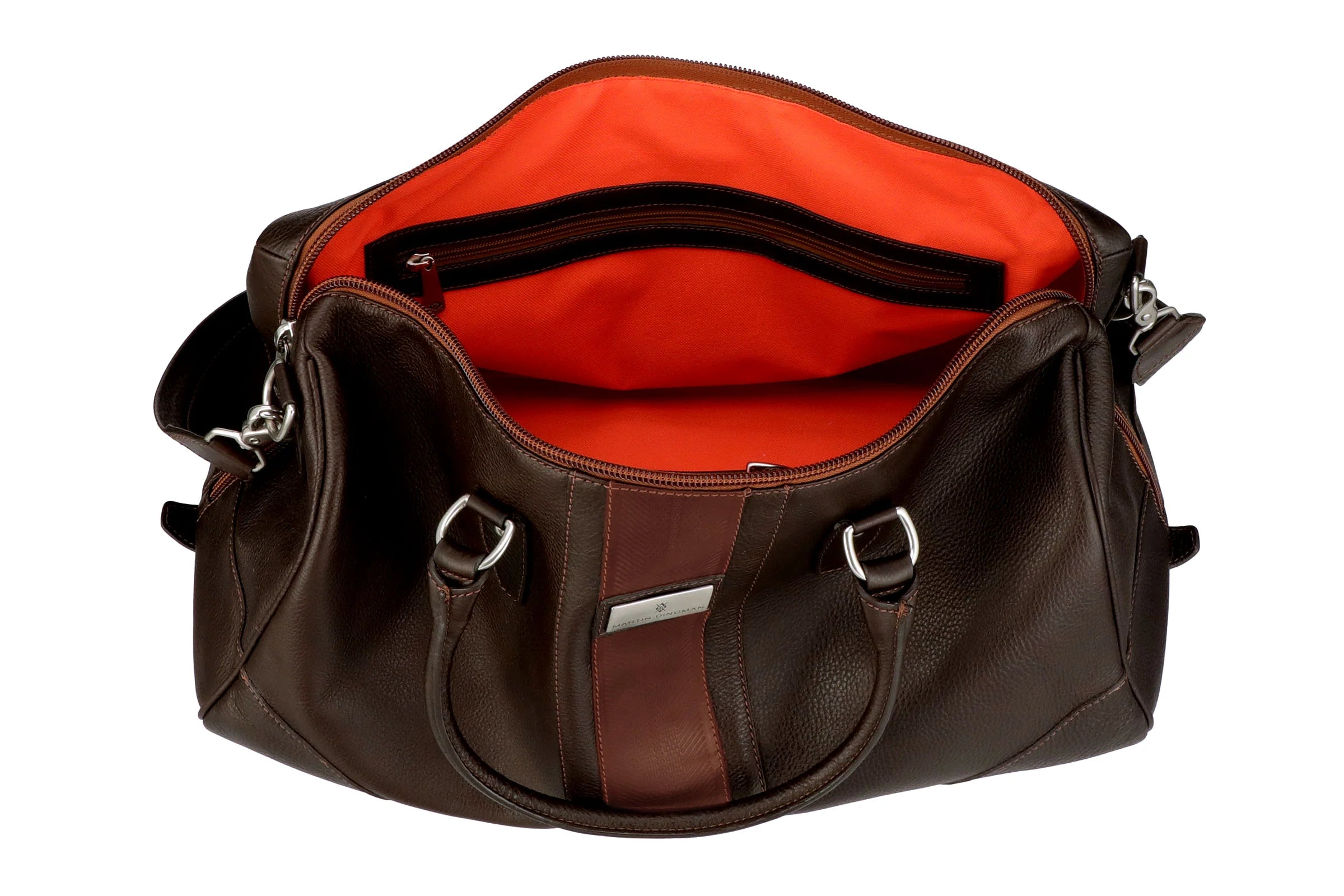 Martin Dingman - Polocrosse Duffel - Chocolate Tumbled
